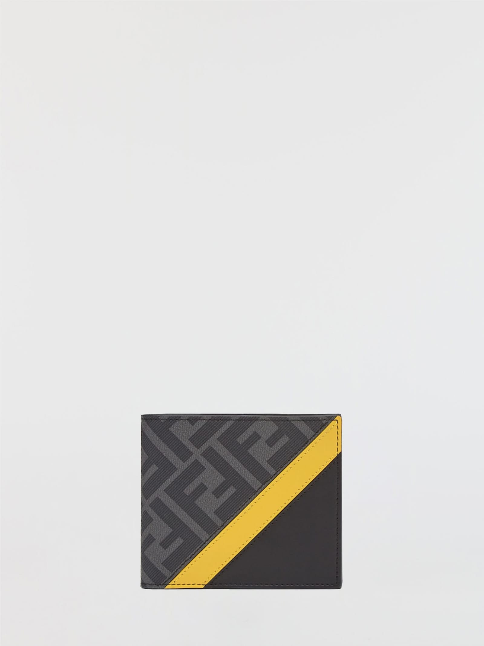 Fendi Diagonal Bi-fold Wallet