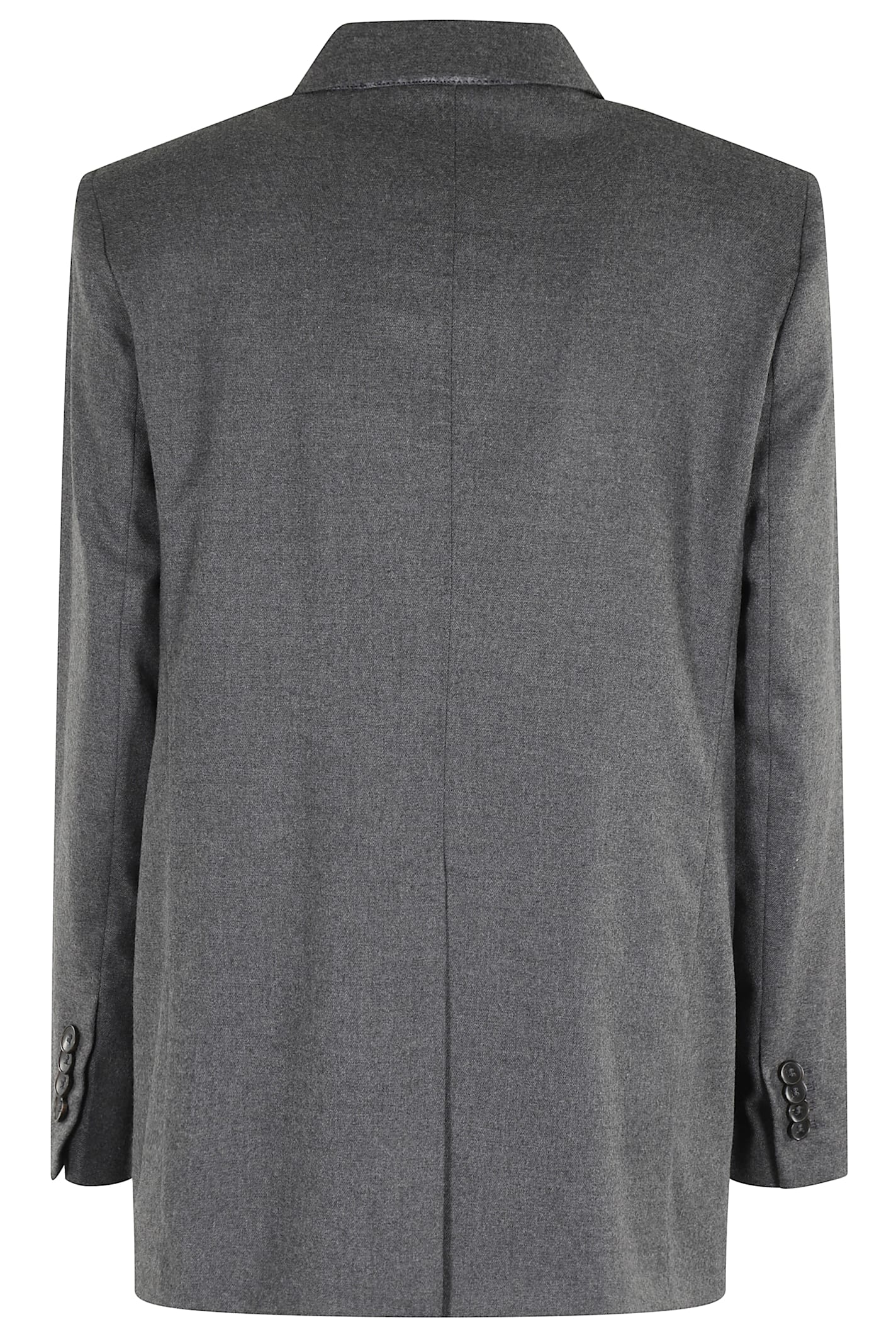 Seventy Double-breasted Blazer In Gray