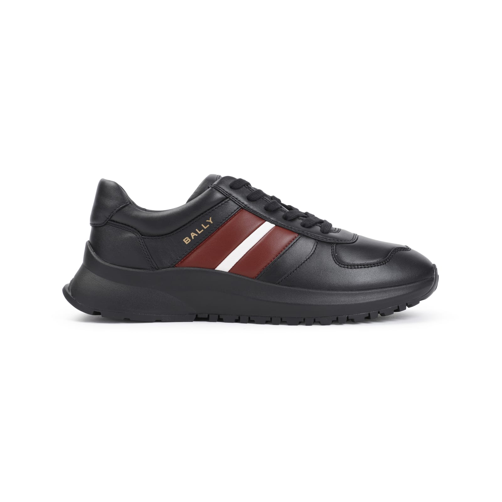 Bally Darsyl Sneakers In Black B.red Black