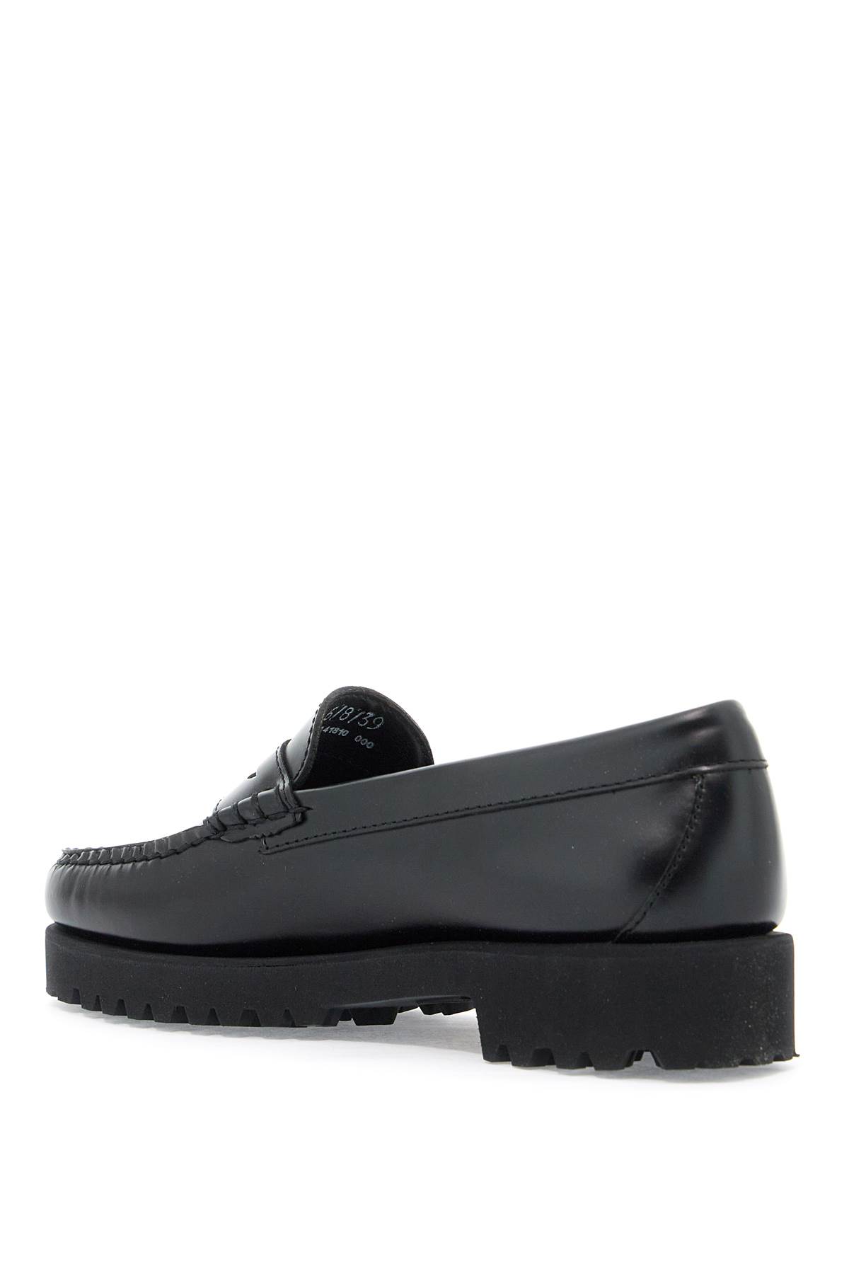 Shop G.h.bass &amp; Co. 90s Weejuns In Black (black)