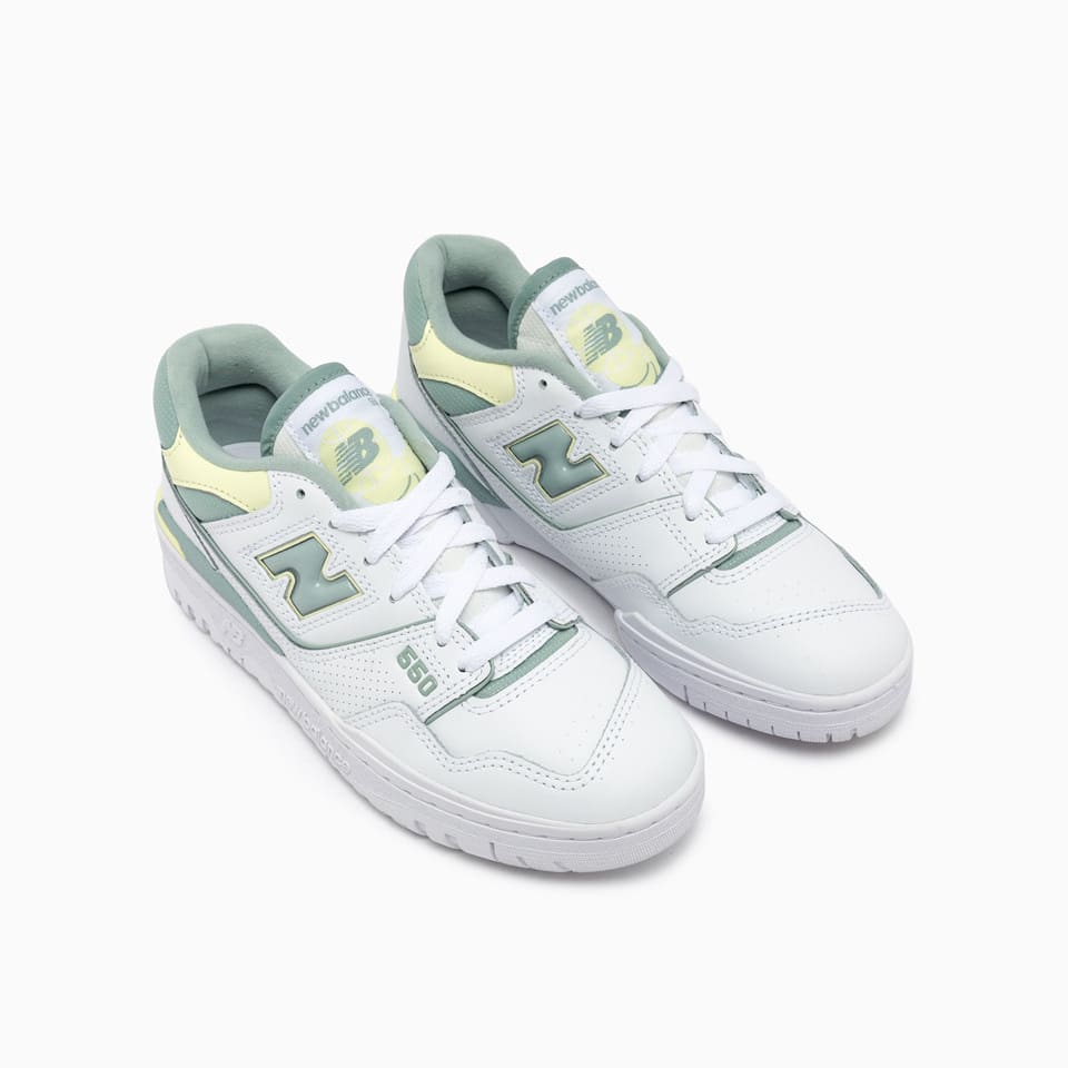 Shop New Balance 550 Sneakers Bbw550eb In White