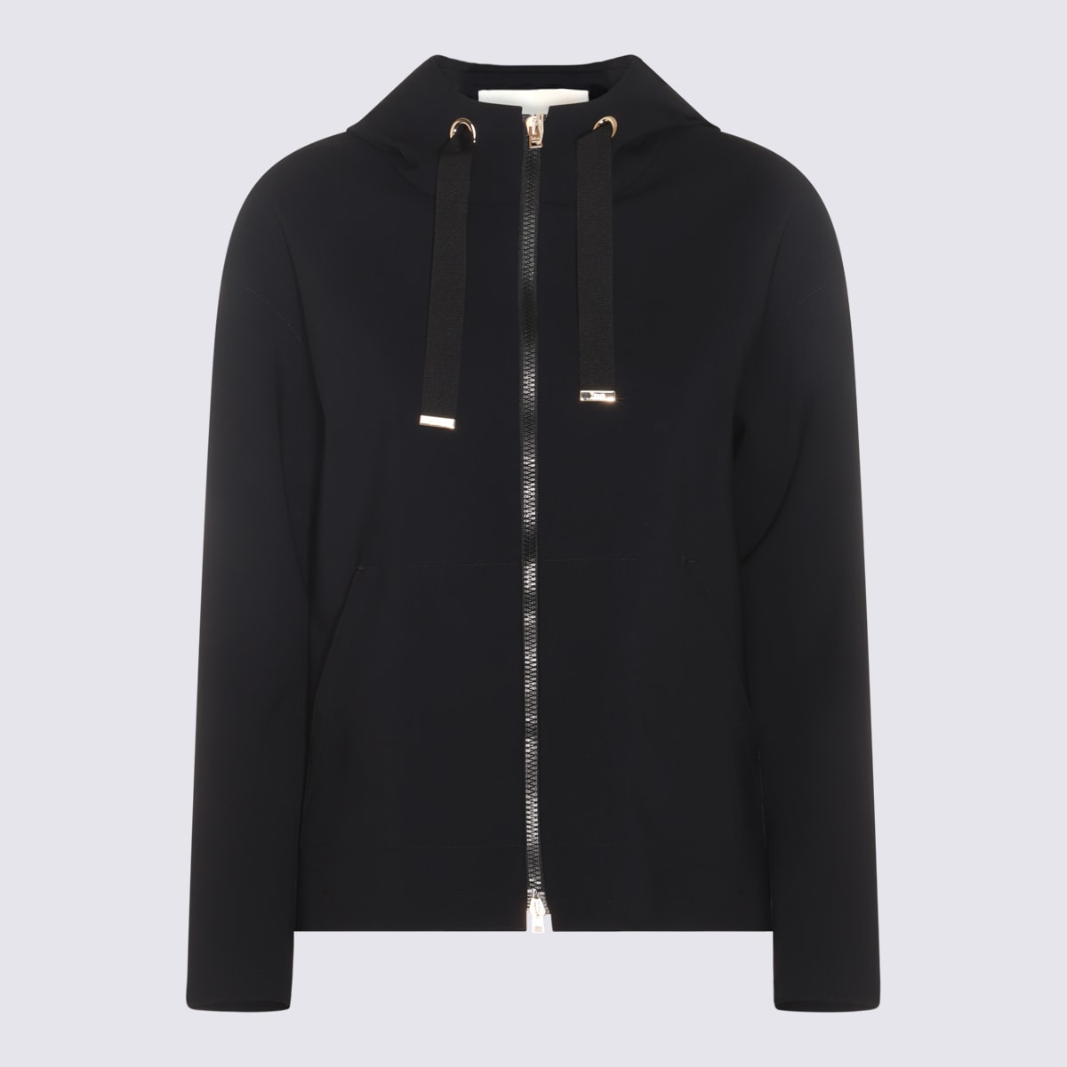 Shop Herno Black Casual Jacket