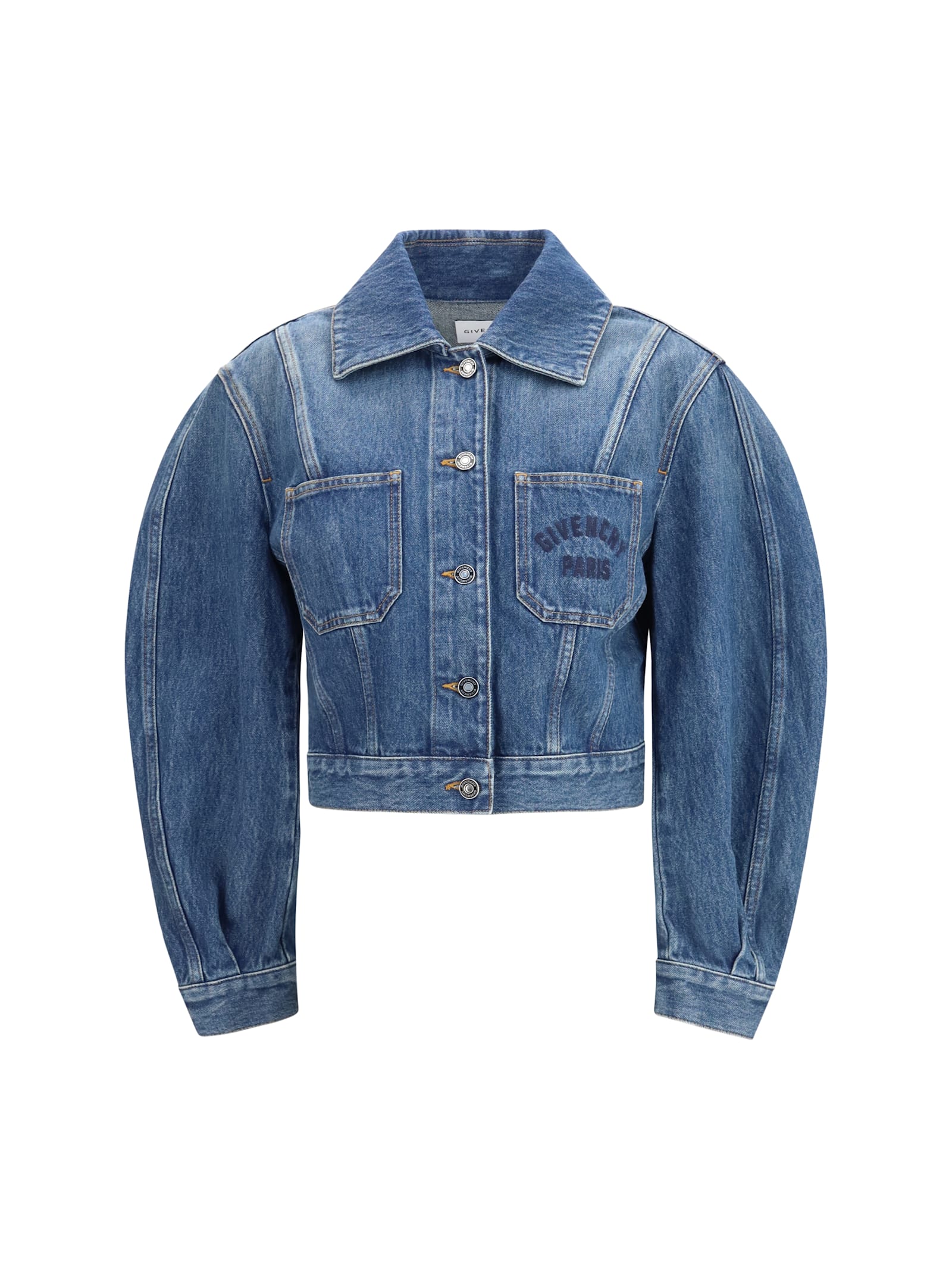 Givenchy Denim Crop Jacket