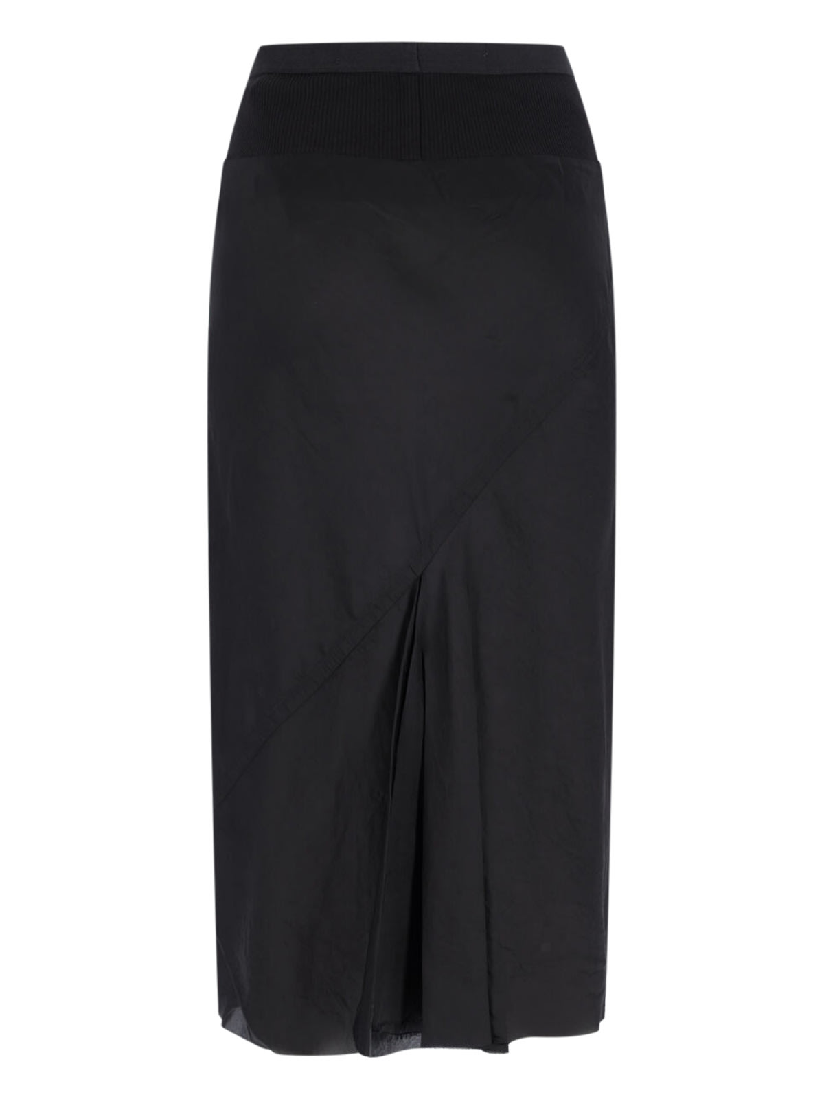 Cupro Midi Skirt
