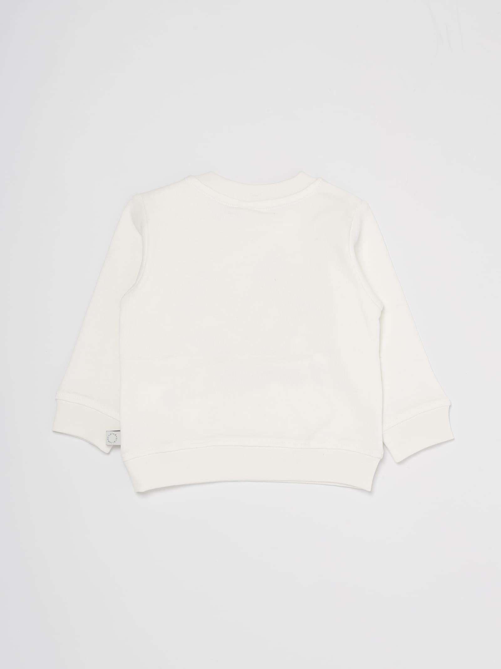 Shop Stella Mccartney Sweatshirt Sweatshirt In Bianco