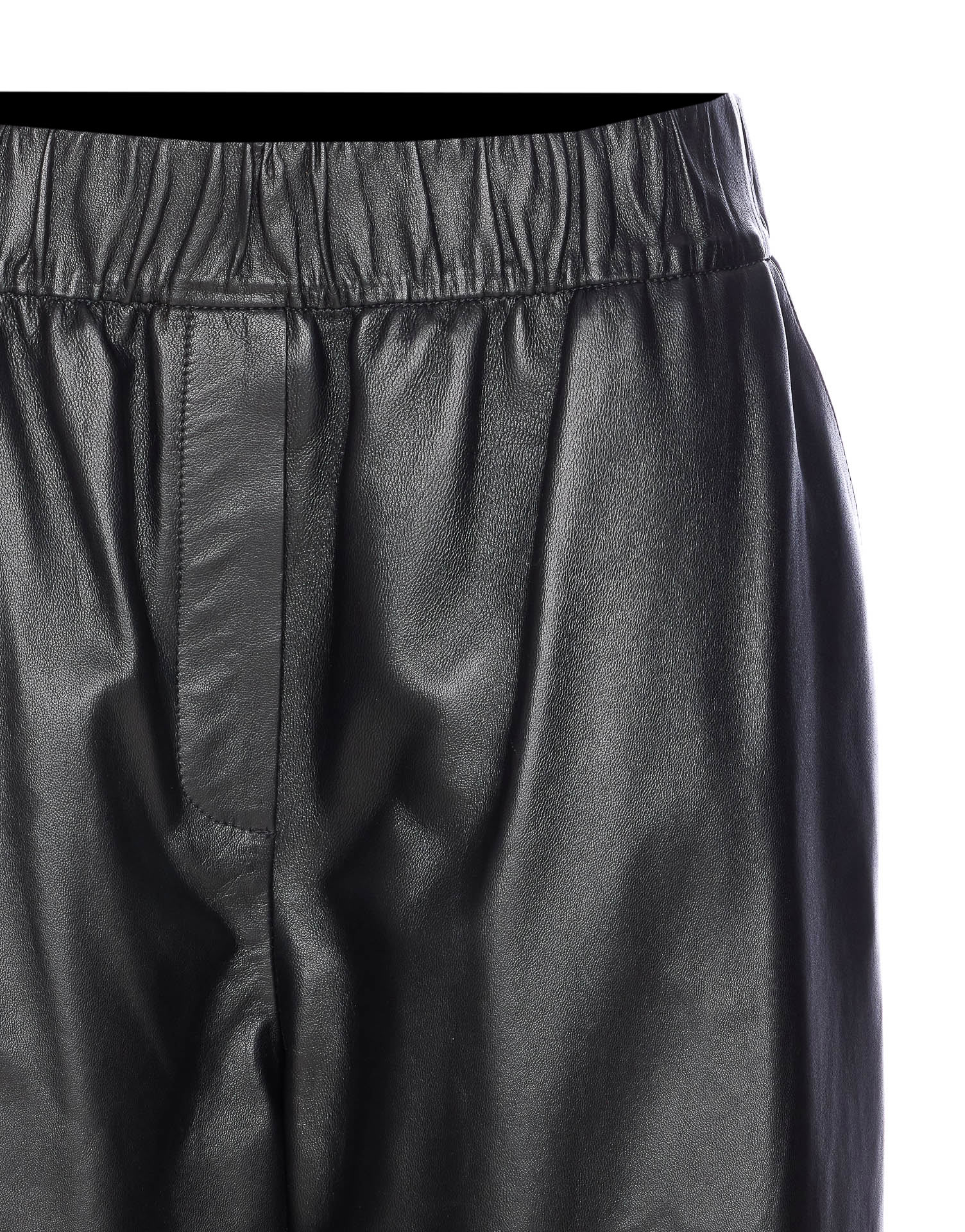 Arma Abigail Elastic-waist Trousers In Black