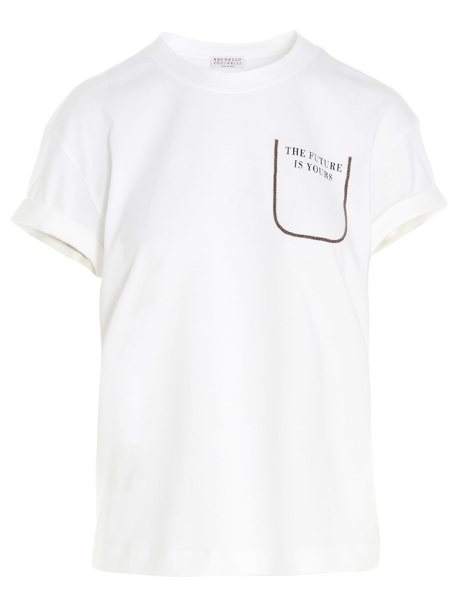 Brunello Cucinelli the Future Is Yours T-shirt