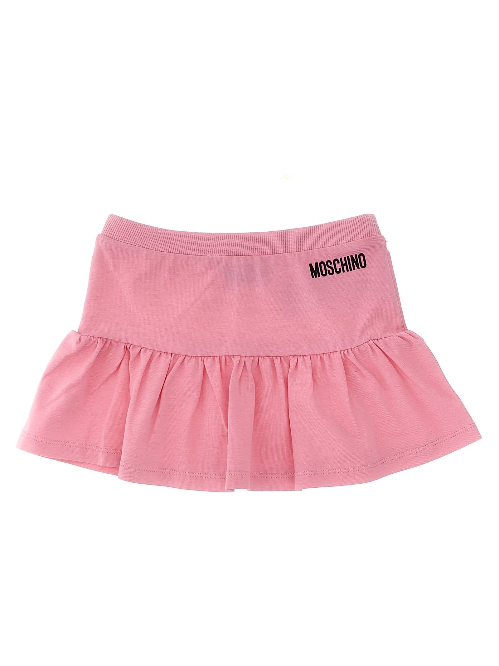 Shop Moschino T-shirt & Skirt In Pink