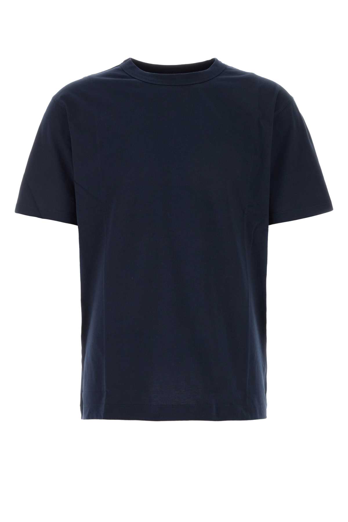 Midnight Blue Cotton Heer T-shirt