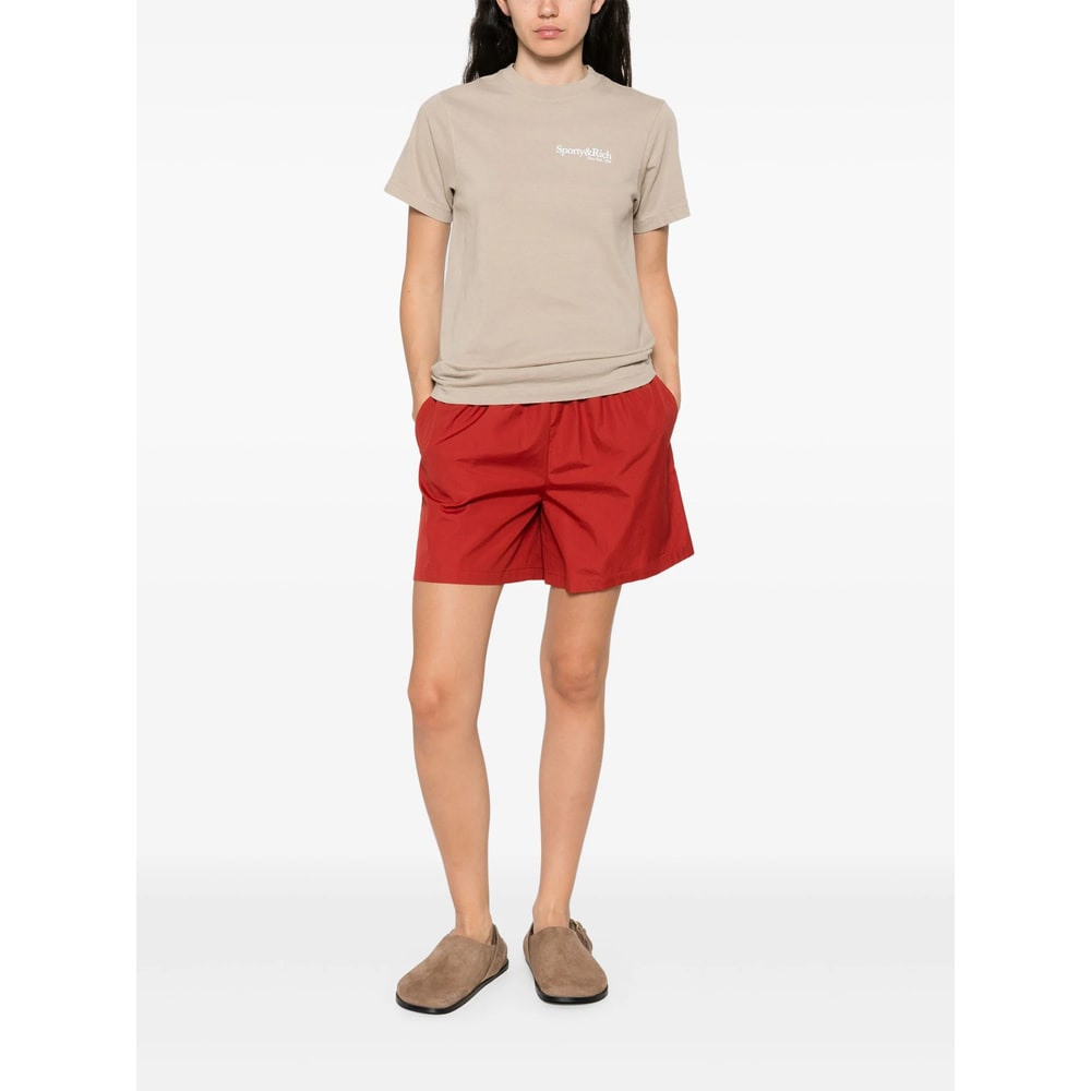 Sporty & Rich T-shirt In Neutral