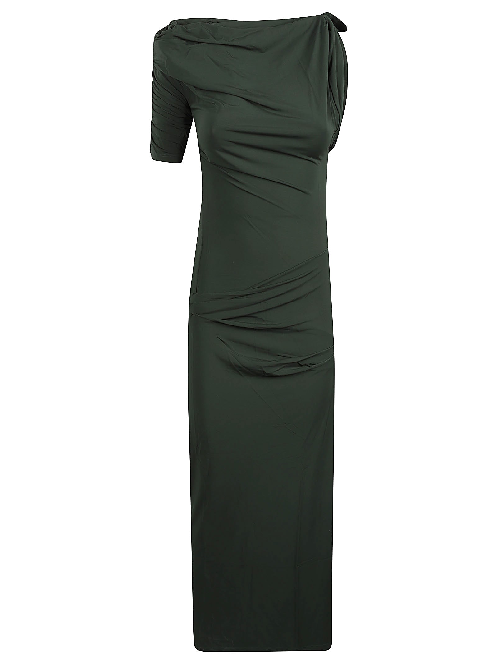 Long-length One-sleeve Dress