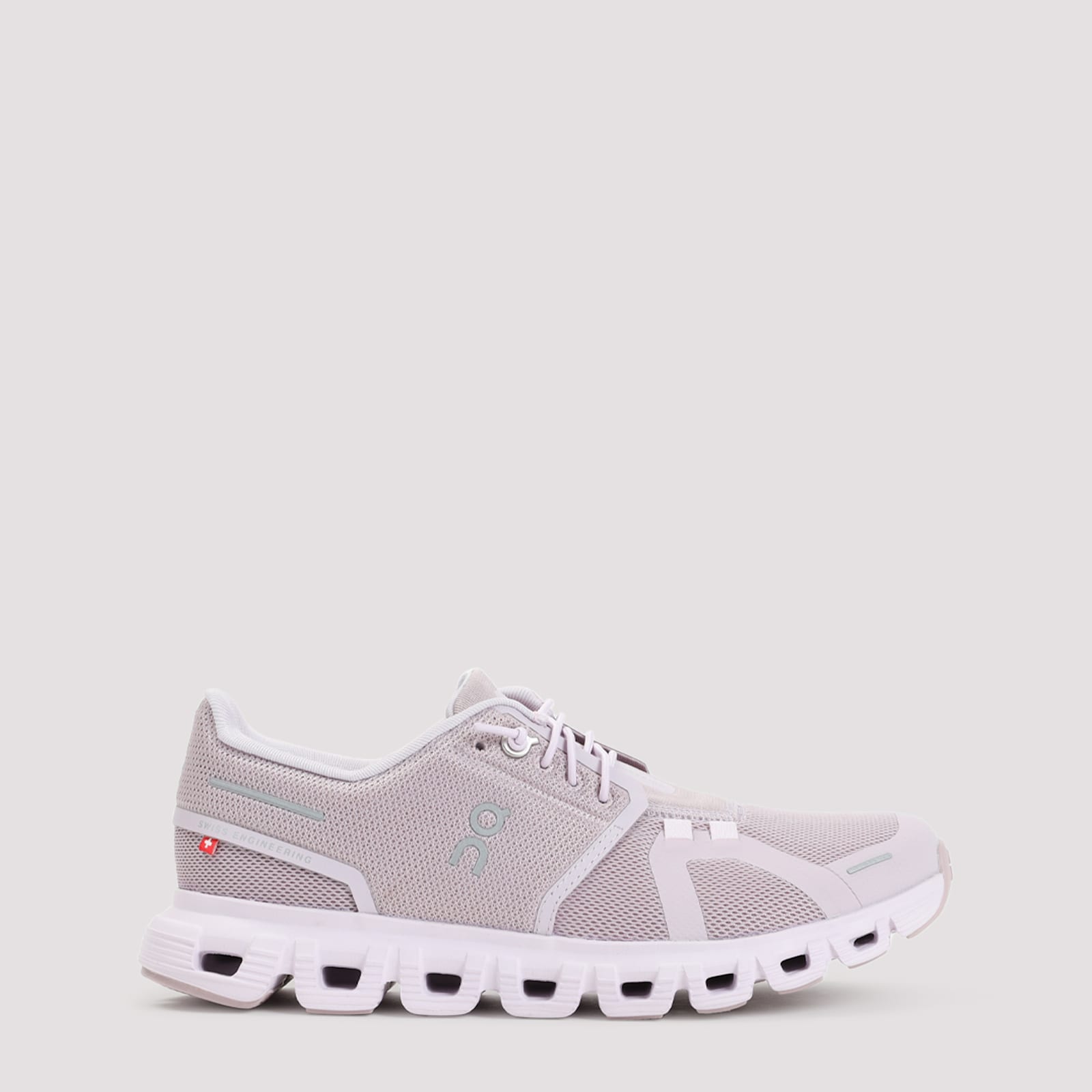 On Lightweight Textile Sneakers With Modern Lacing System In Purple