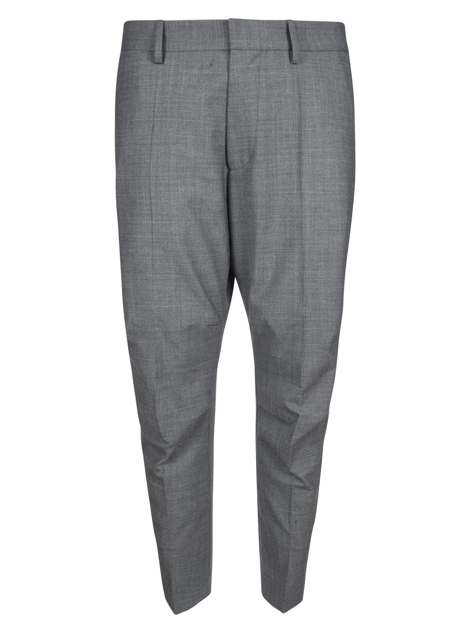 Dsquared2 Classic Straight Trousers In Grey
