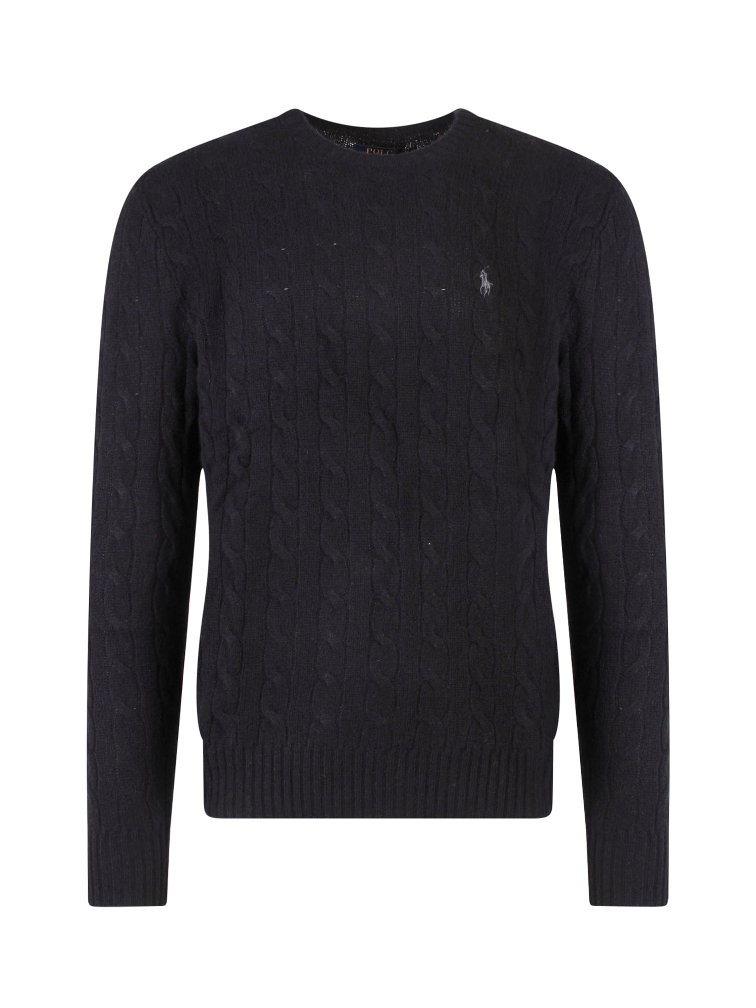 Shop Polo Ralph Lauren Sweater In Black