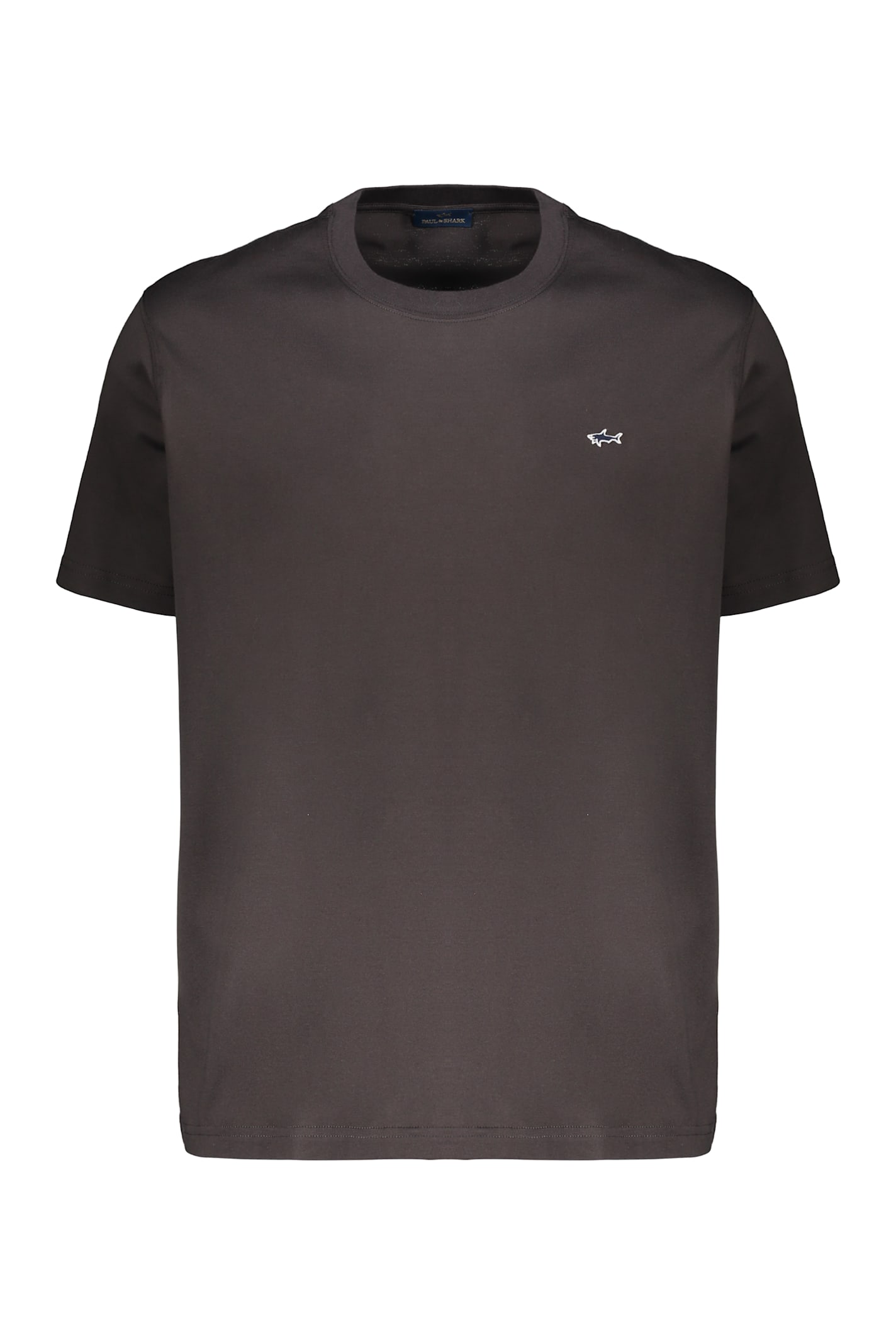 Paul&shark T-shirt In Cotton In Brown