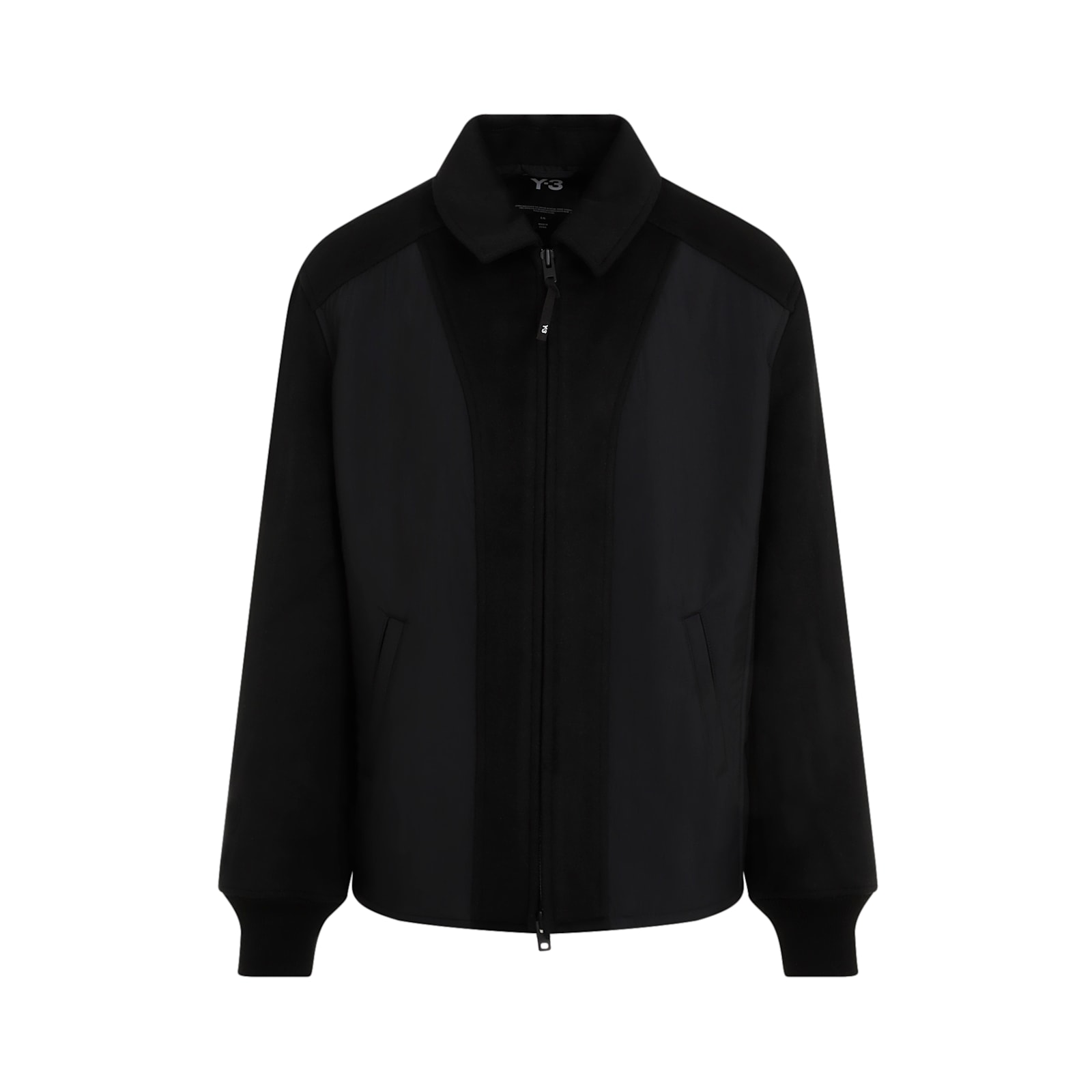 Shop Y-3 Melton Jacket In Black