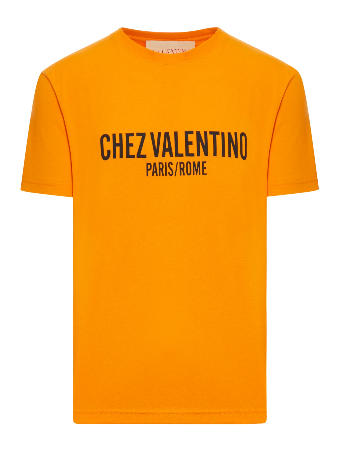 Chez Valentino Print Cotton T-shirt