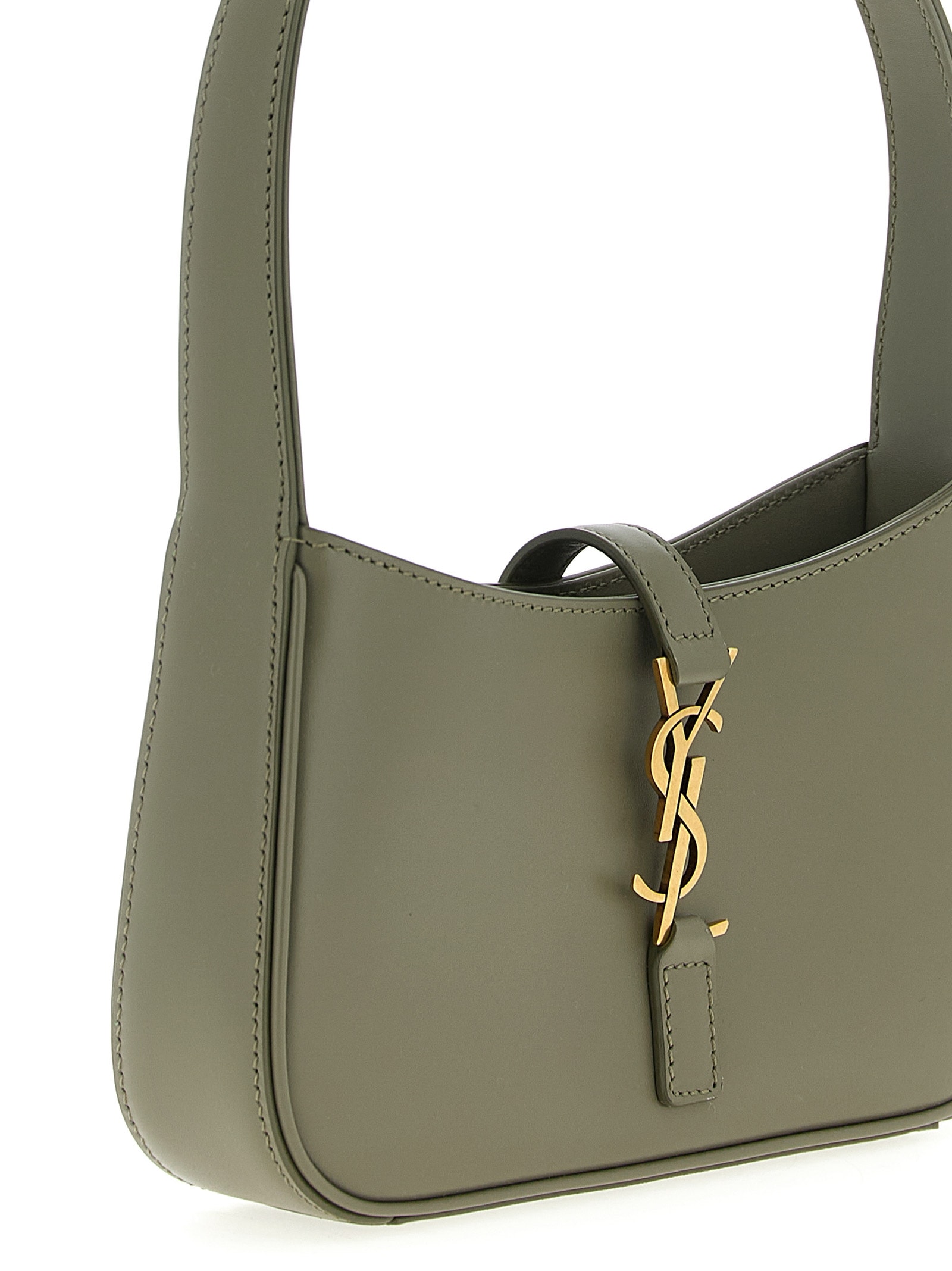 Saint Laurent 'hobo Le 5 À 7' Mini Handbag In Green