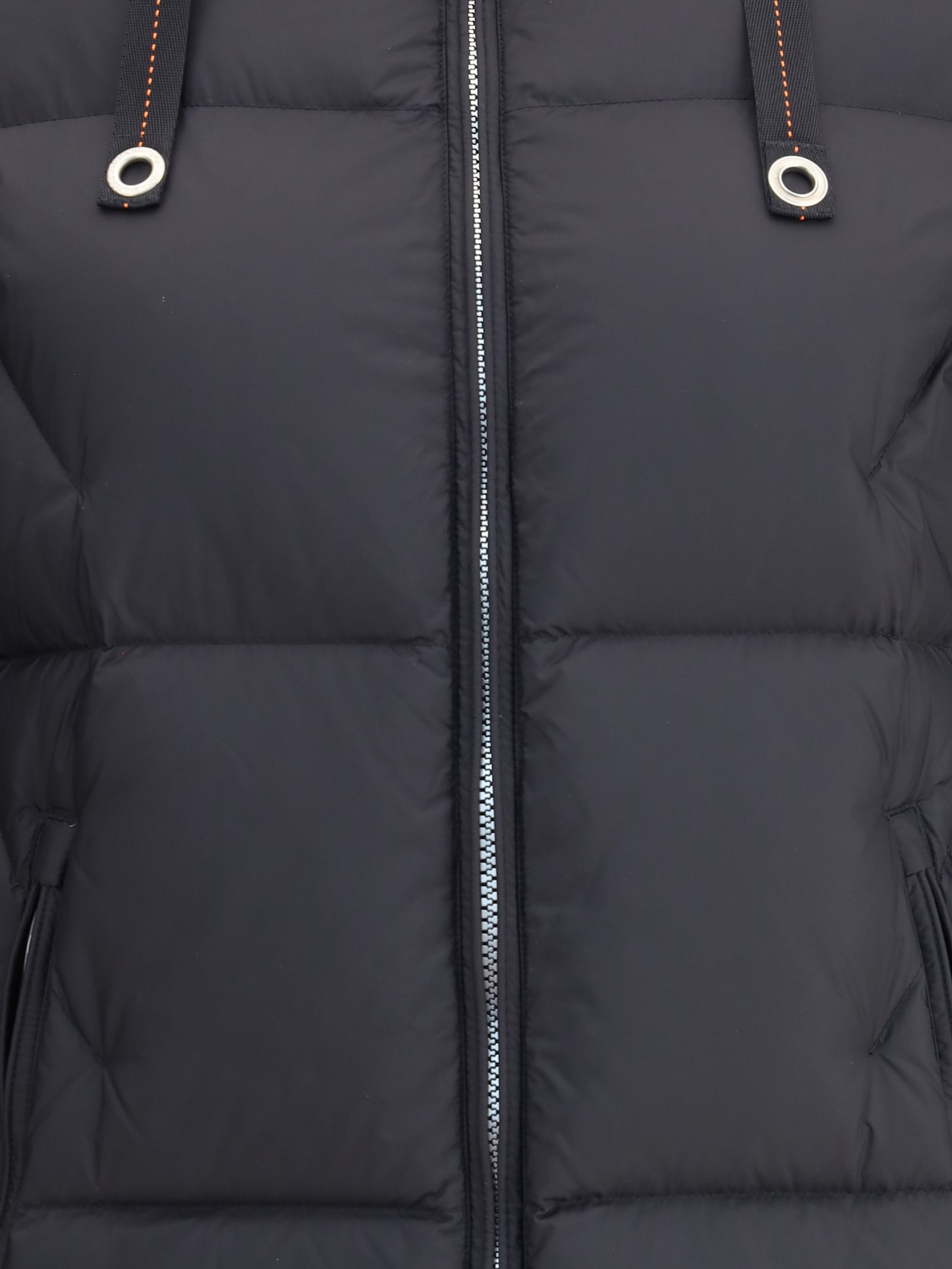 Parajumpers Janet Hooded Down Jacket In Gray