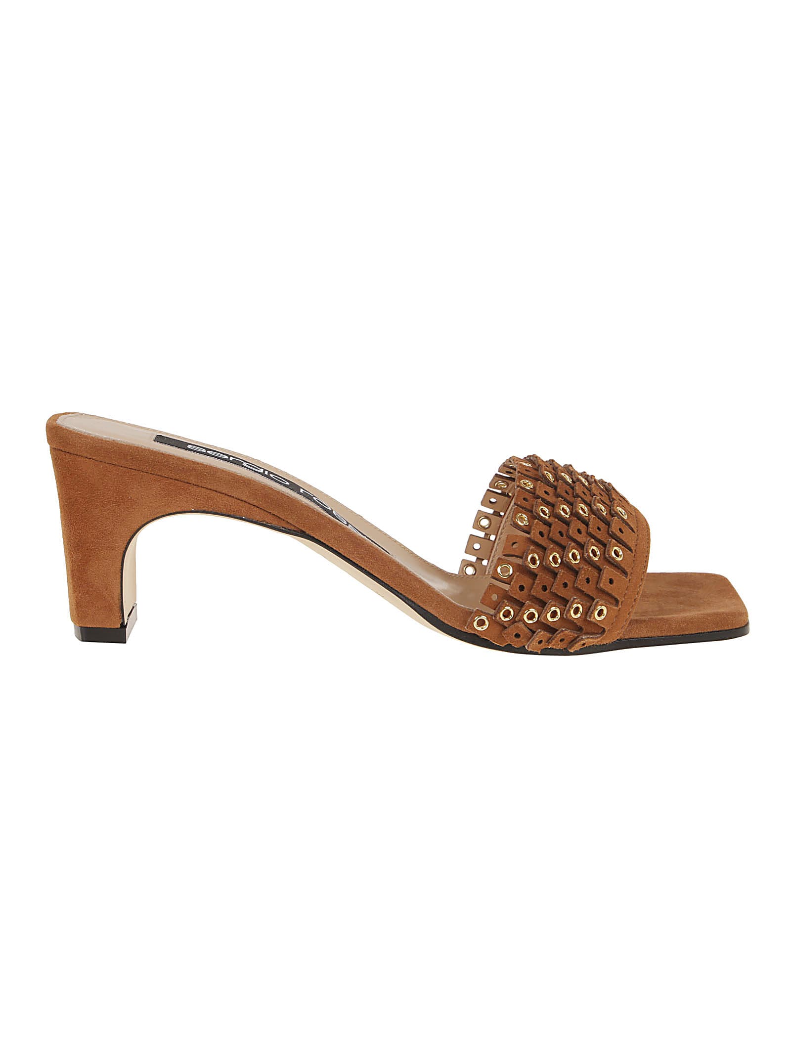 Buy Sergio Rossi Sabot online, shop Sergio Rossi shoes with free shipping