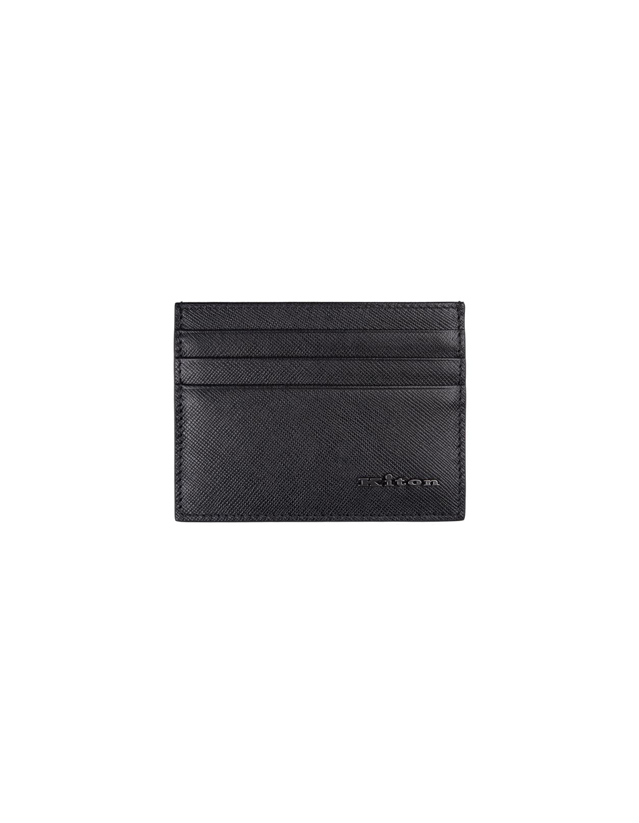 Black Card Holder With Logo