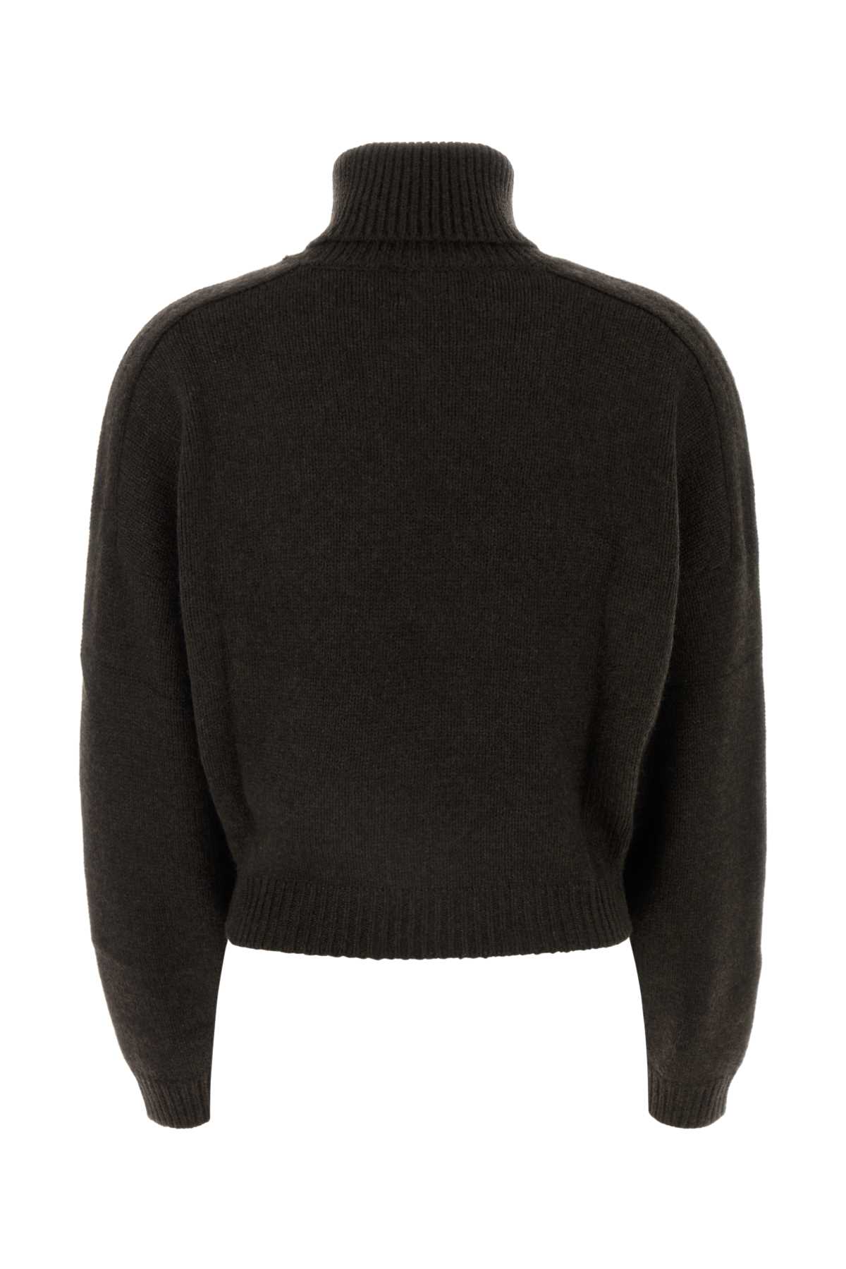 Shop Le Kasha Chocolate Cashmere Bangkok Sweater