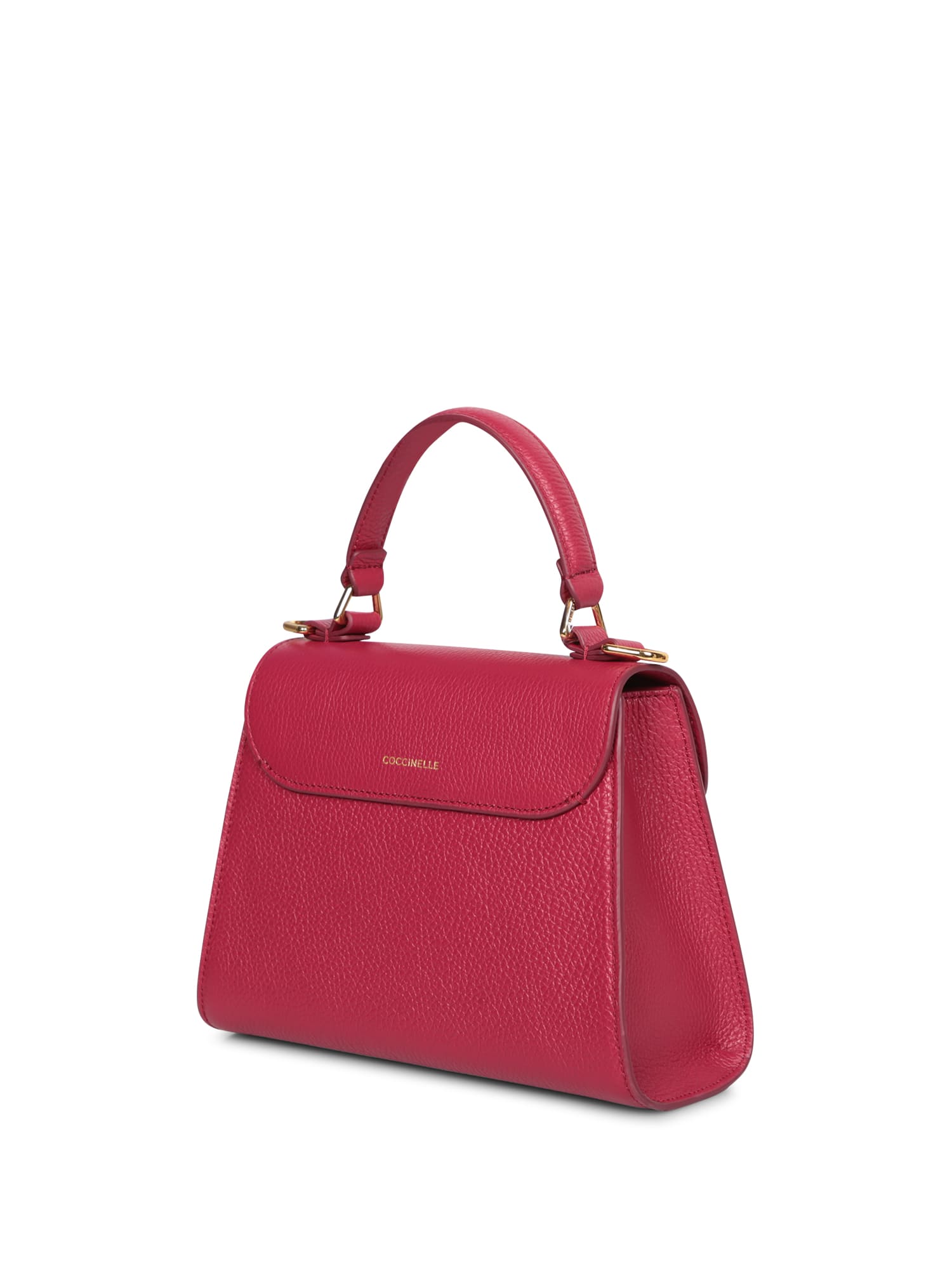 Coccinelle Dew Top Handle Bag In Bordeaux In Bordeaux