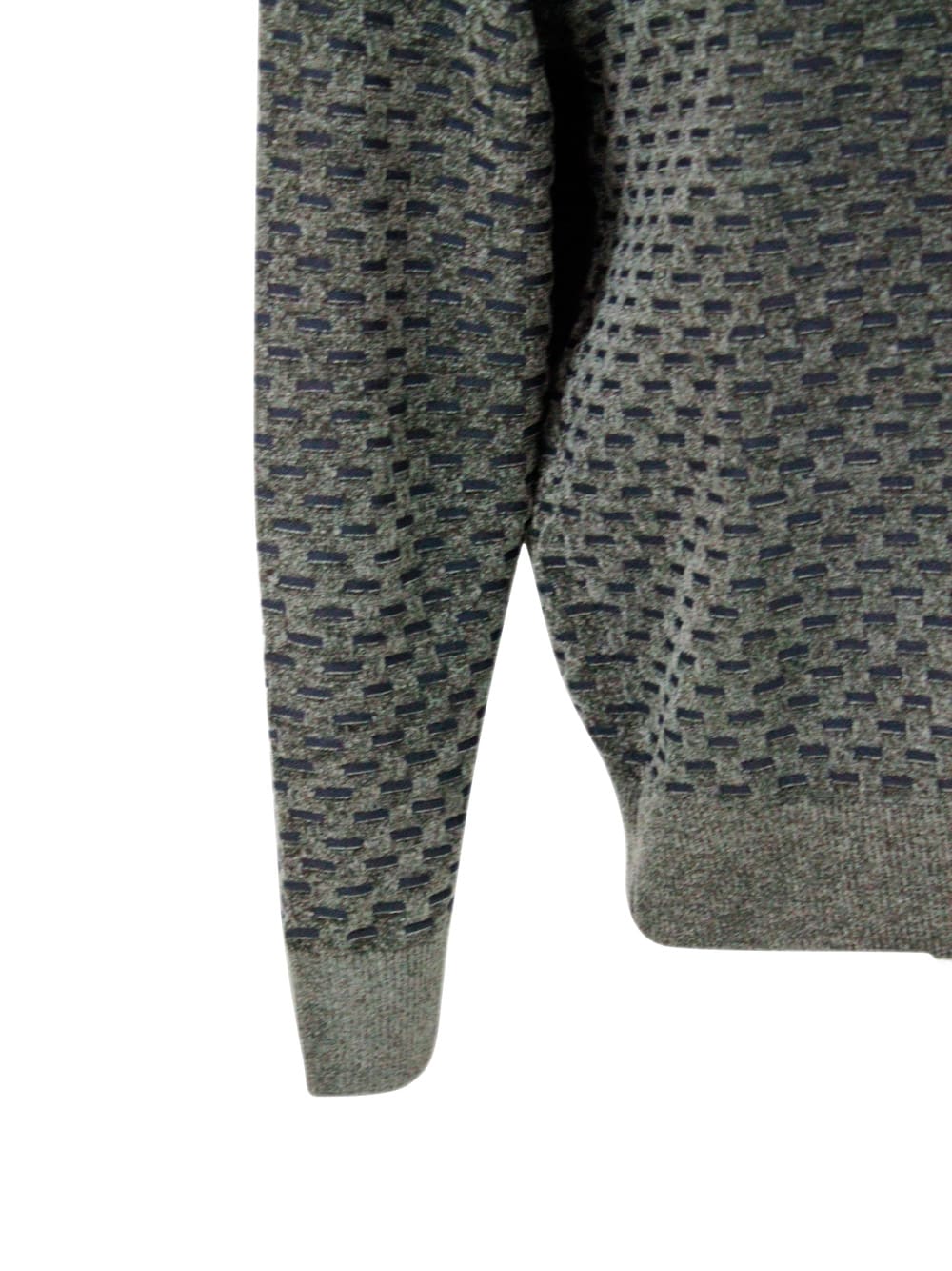 Shop Armani Exchange Sweater In Black - Olive