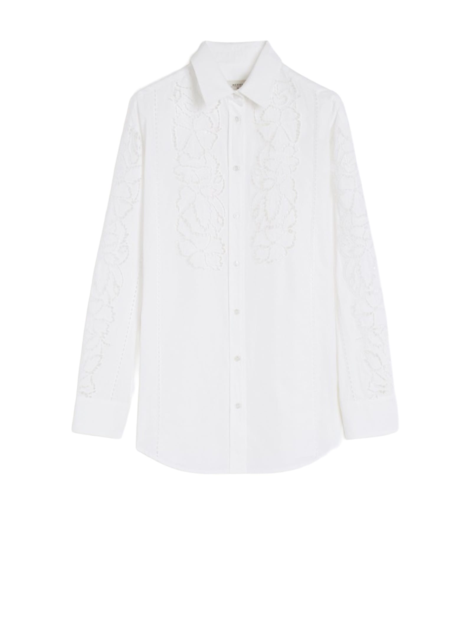 Weekend Max Mara Max Mara Weekend Shirts Beige In White