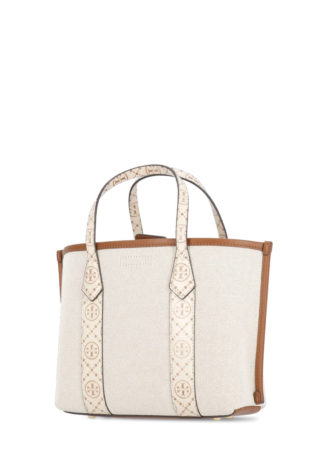 Shop Tory Burch Perry Shopping Bag In Ivory
