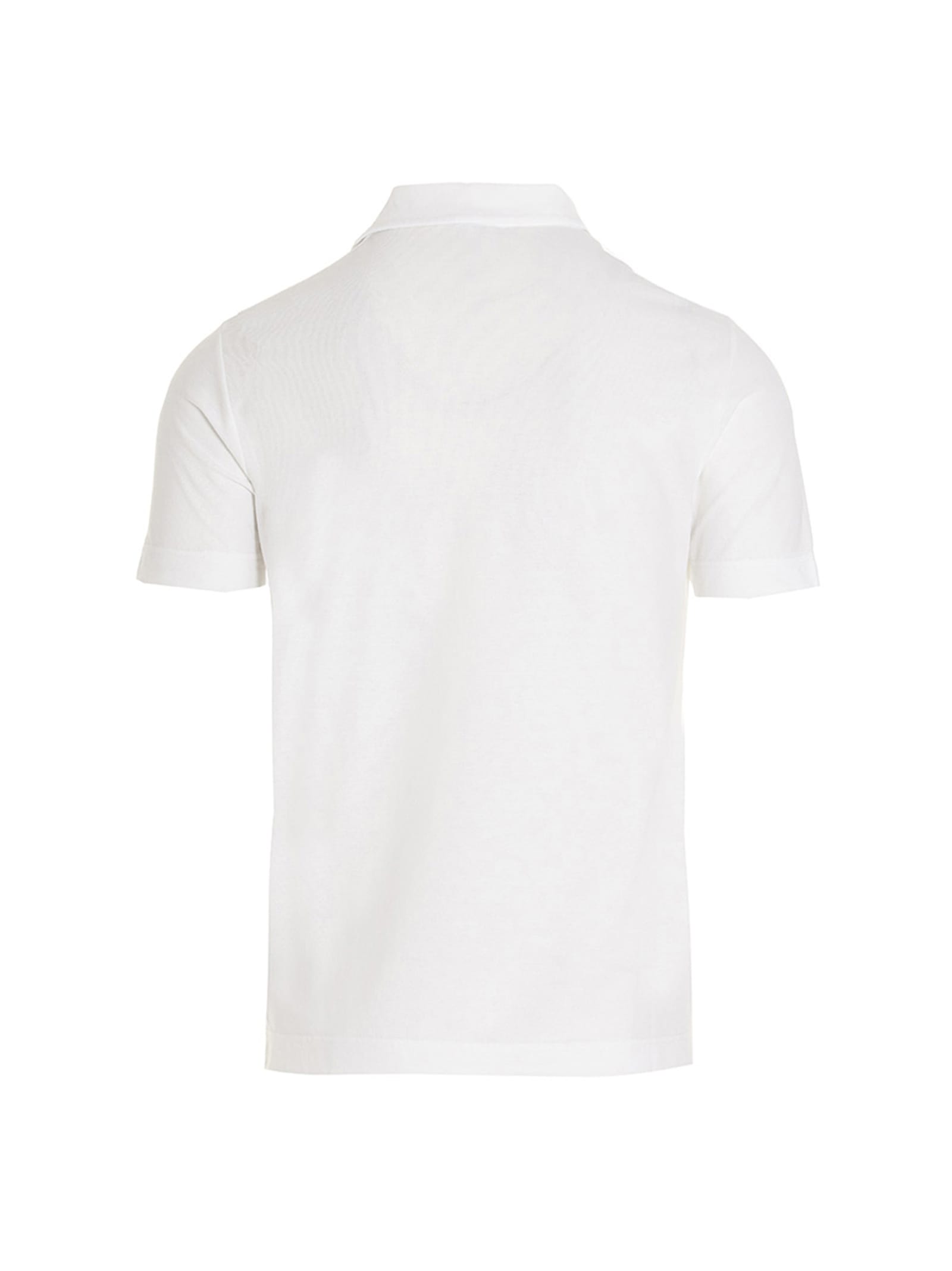 Shop Zanone Ice Cotton Polo Shirt
