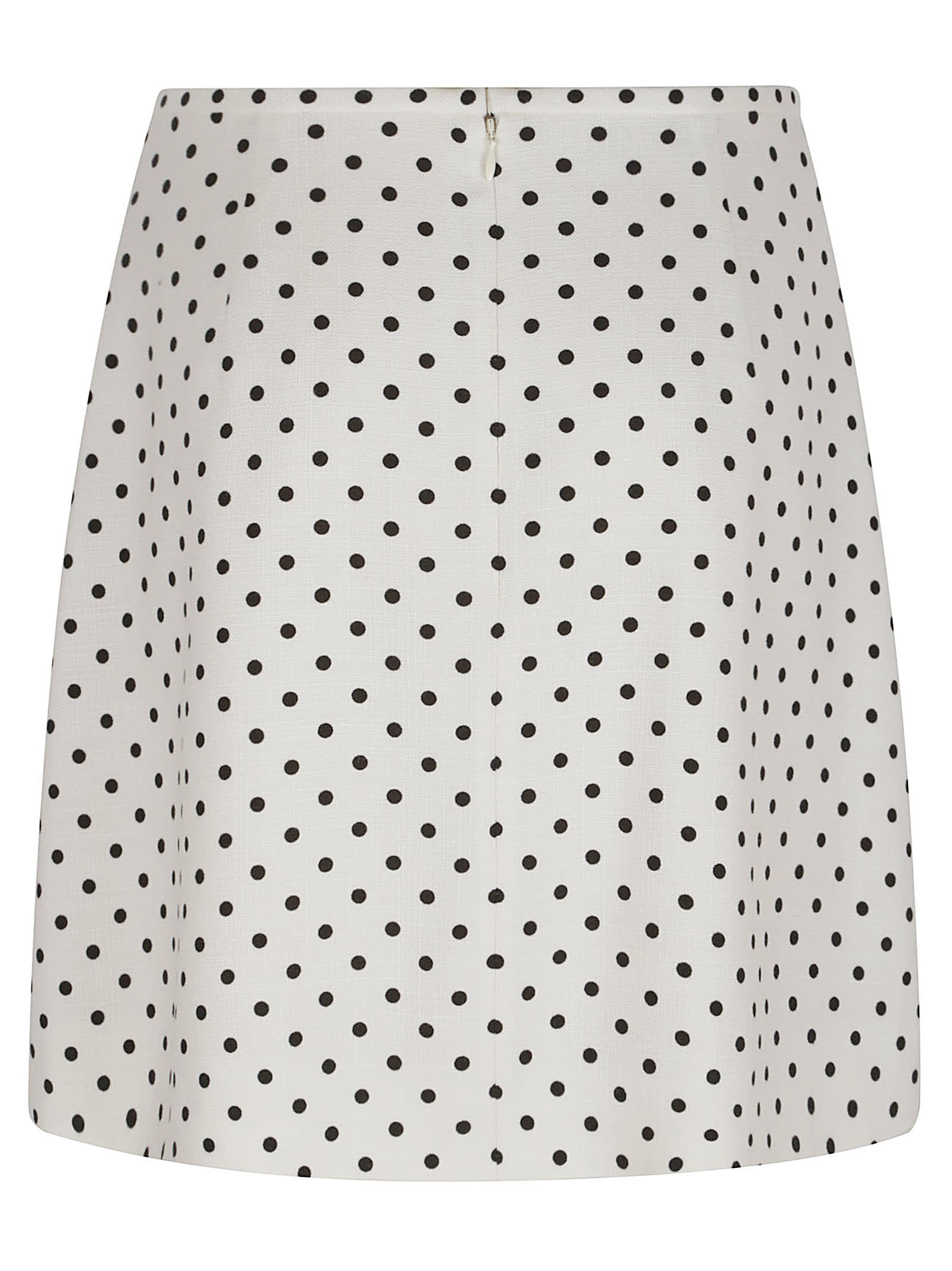 Shop Valentino Skirt Pattern Supergran Pois Medio Plusdepois In E Betulla Nero