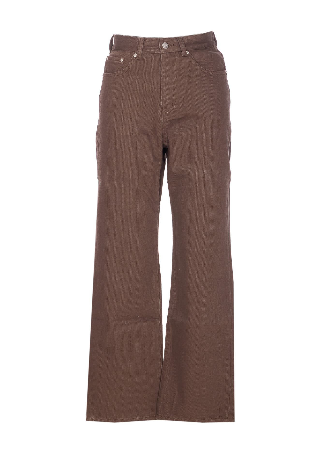 Dunst Essentiel Straight Jeans In Brown