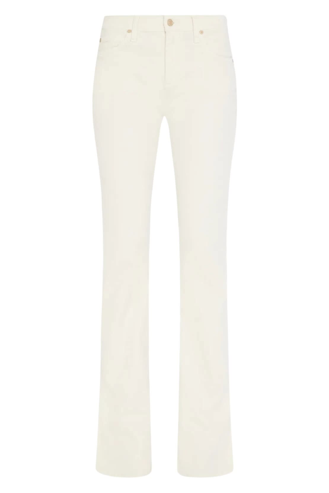 Shop 7 For All Mankind Bootcut In White