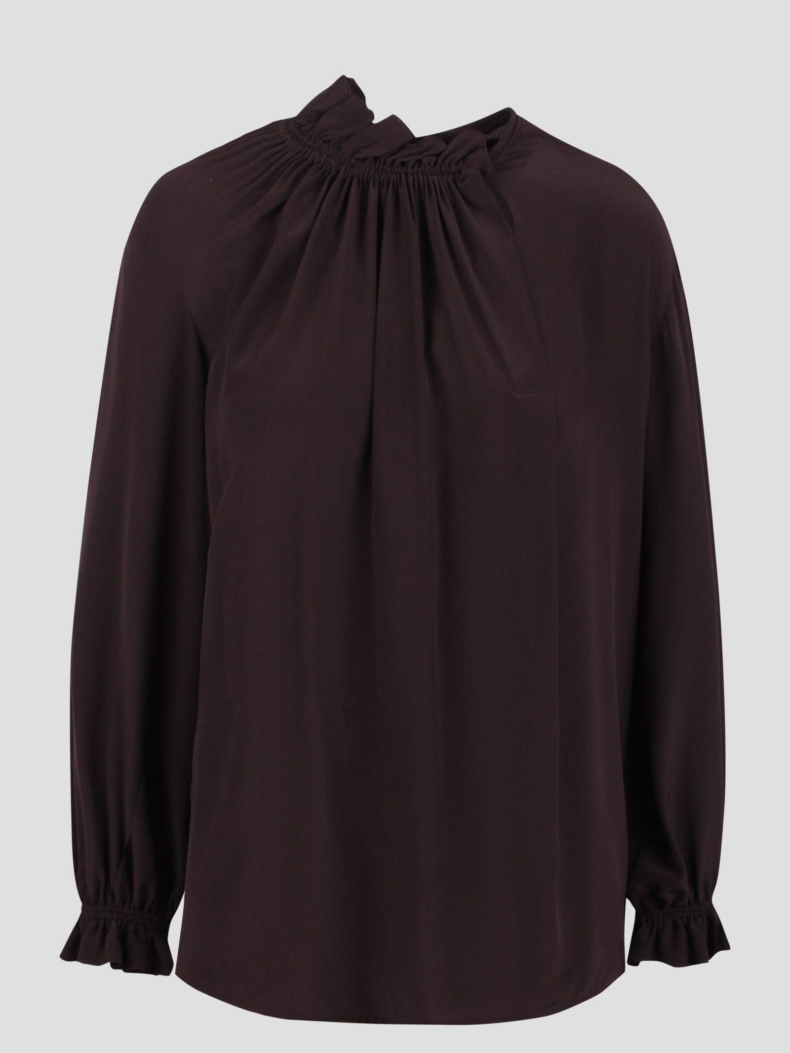 Shop Victoria Beckham Ruffled Blouse