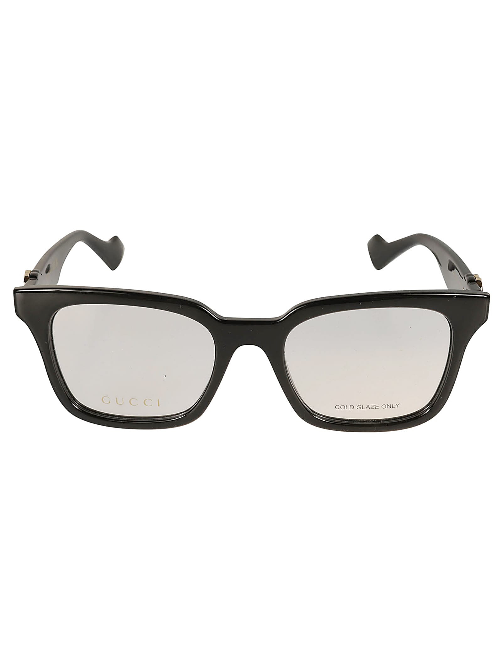 Gucci Square Logo Lens Frame In Black