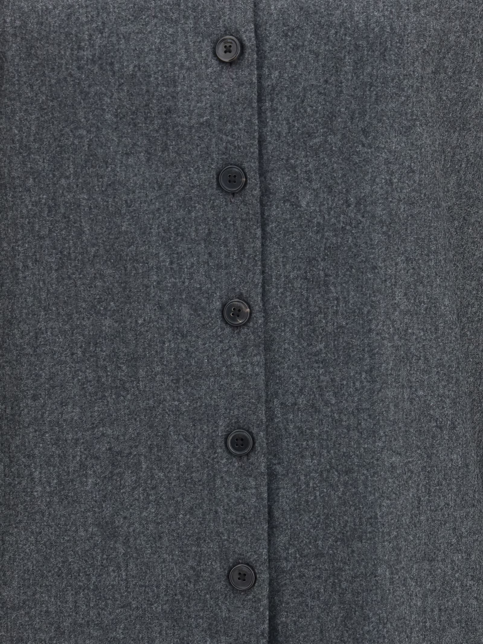 Khaite Auryn Shirt In Gray