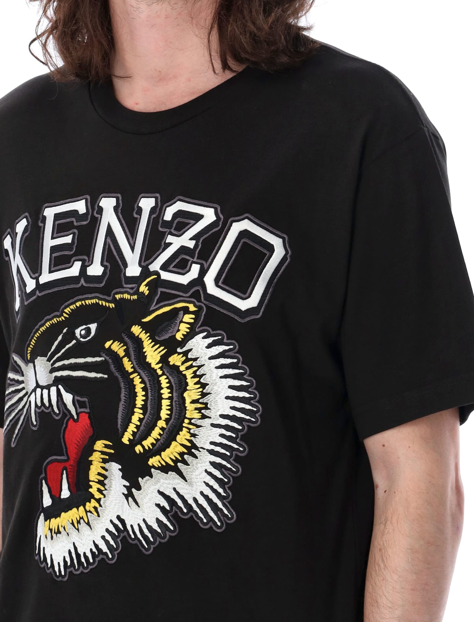 Shop Kenzo Classic Tiger In Black