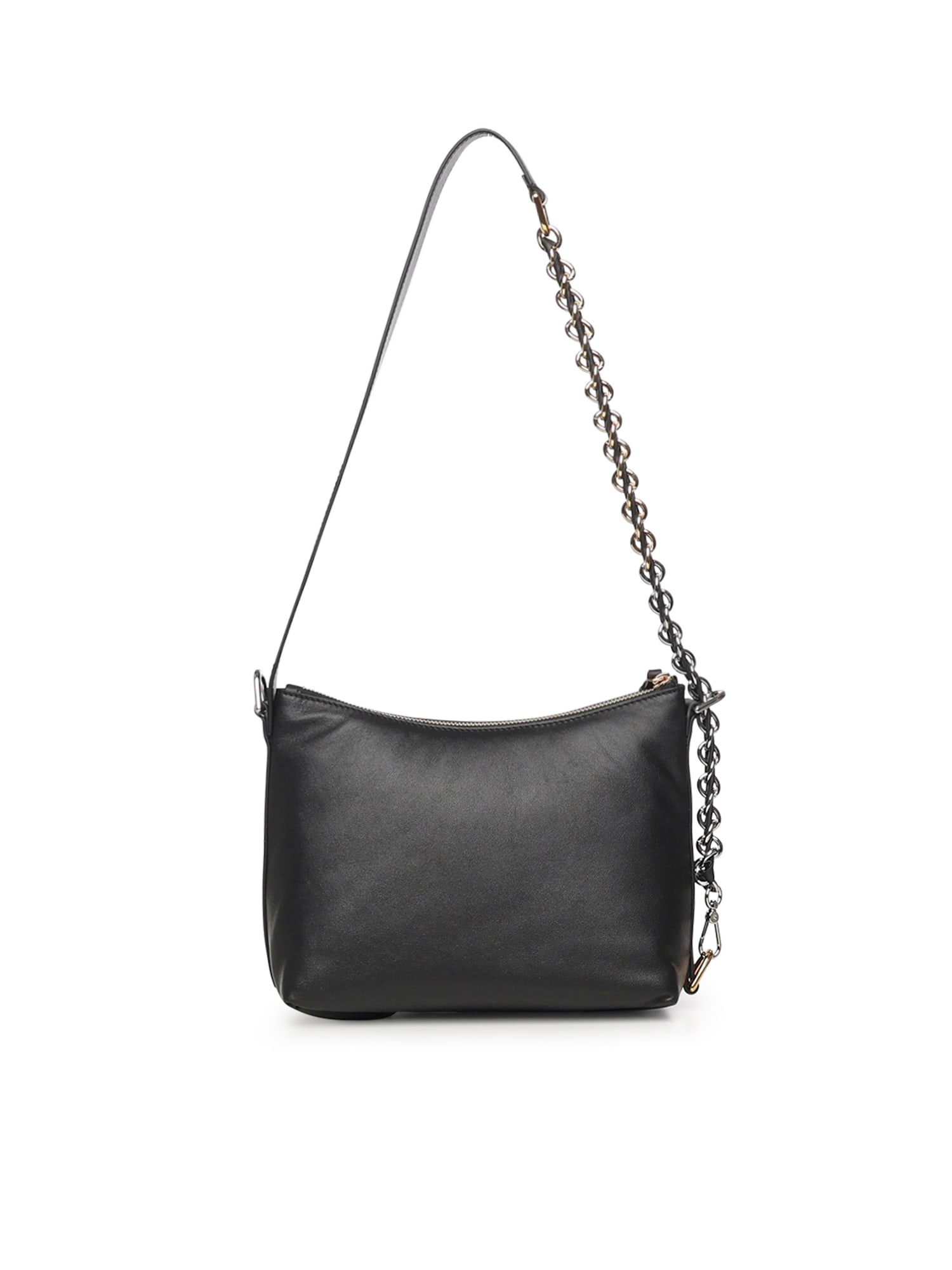 Coccinelle Chain-strap Shoulder Bag In Black