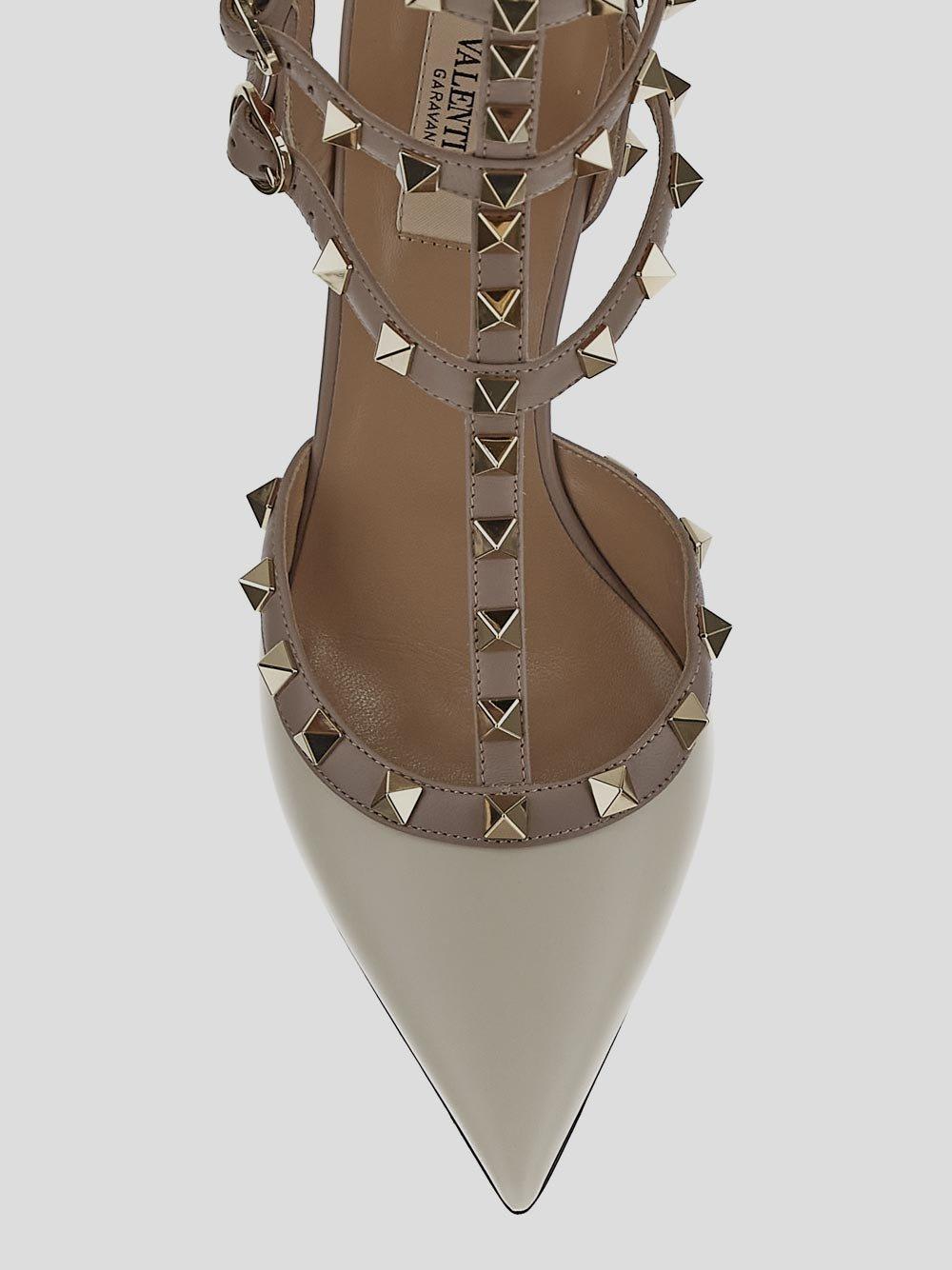 Shop Valentino Garavani Rockstud Pointed Toe Pumps