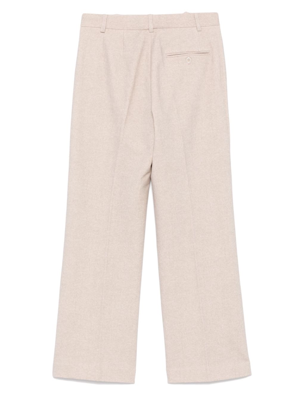 Circolo 1901 Cotton Trousers In White