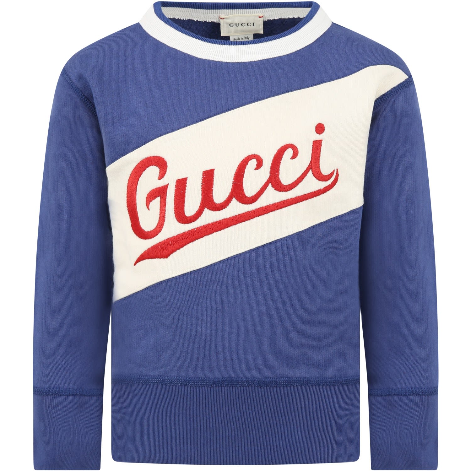 gucci blue sweatshirt