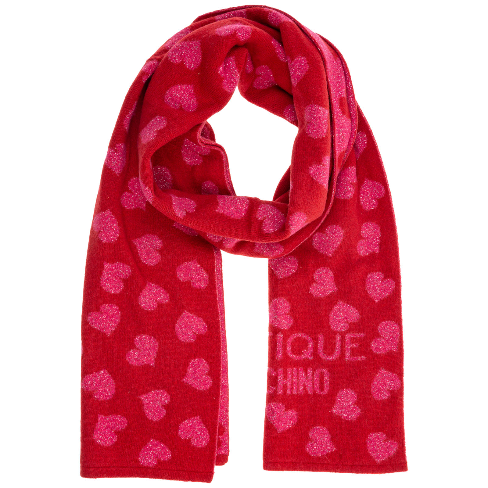 Boutique Moschino Double Question Mark Scarf