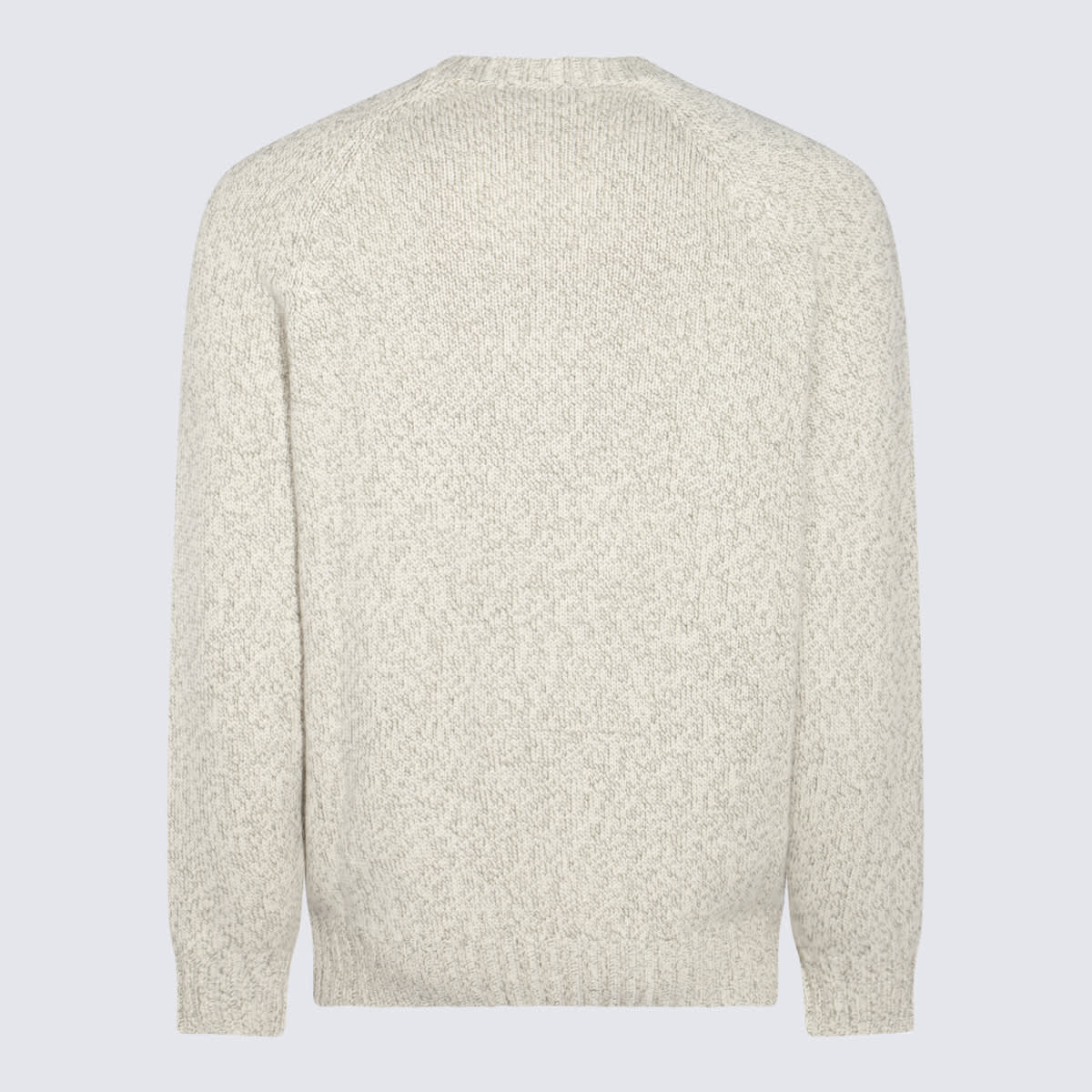 Shop Brunello Cucinelli Beige Wool Knitwear