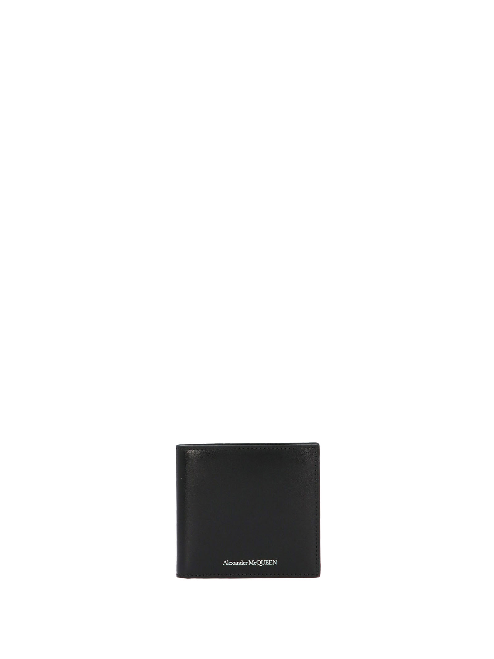 Alexander McQueen Wallet In Leather With Logo