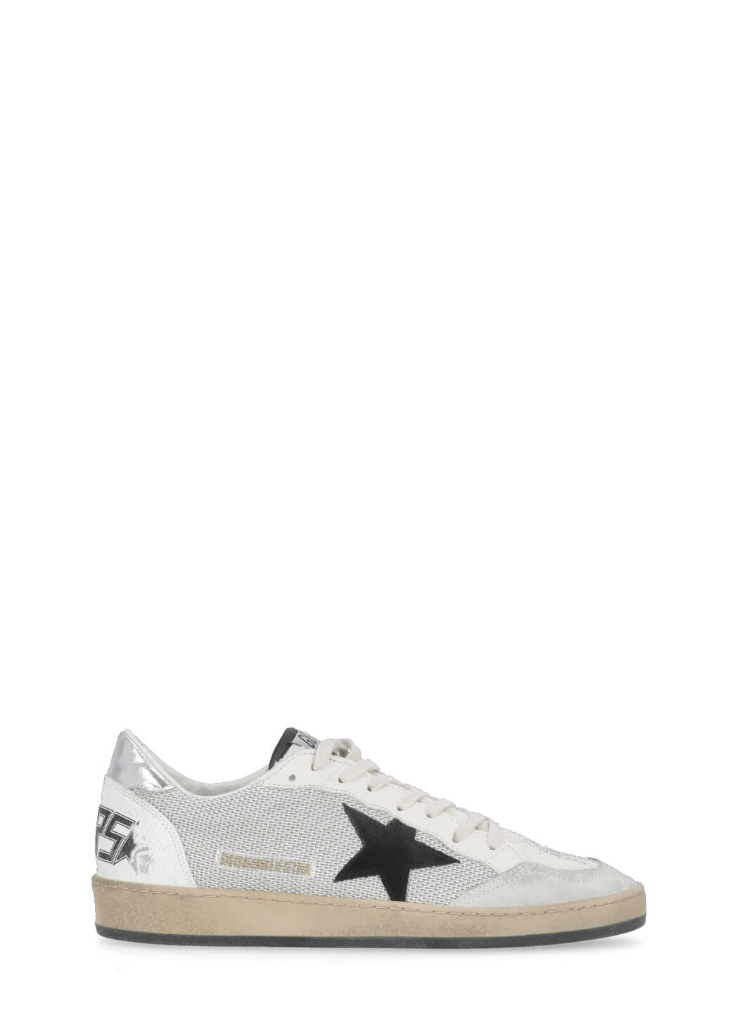 Shop Golden Goose Ball Star Sneakers In Grey