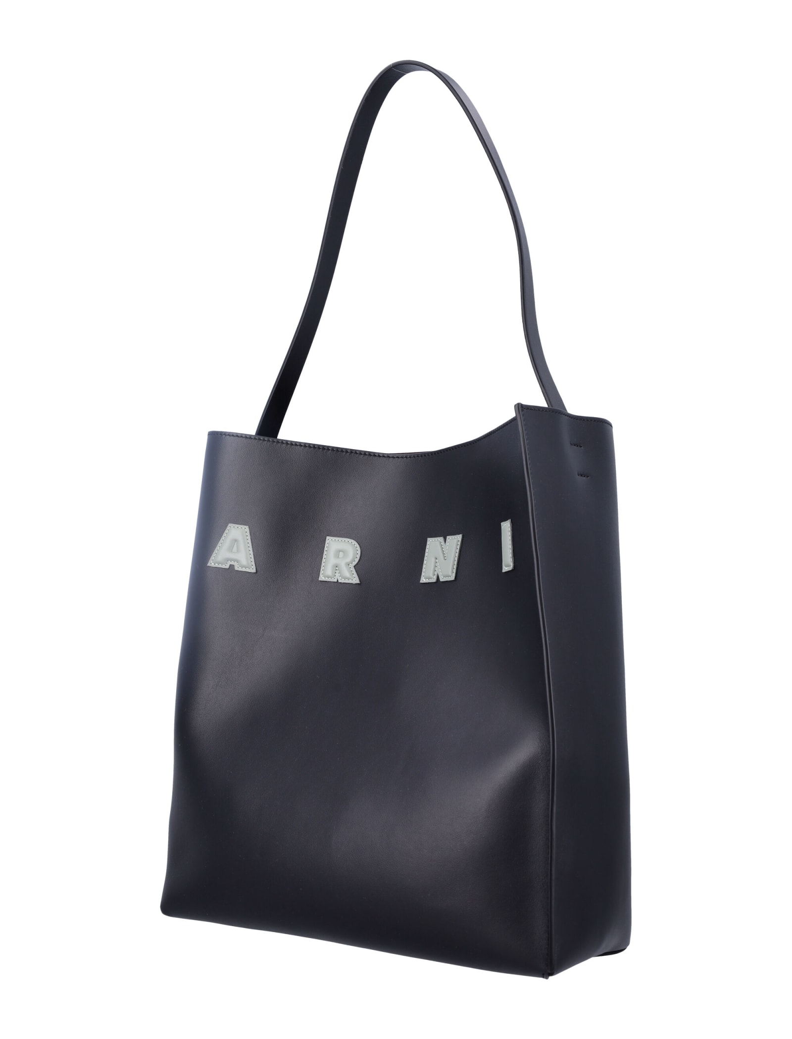 Shop Marni Museum Hobo Bag In Black