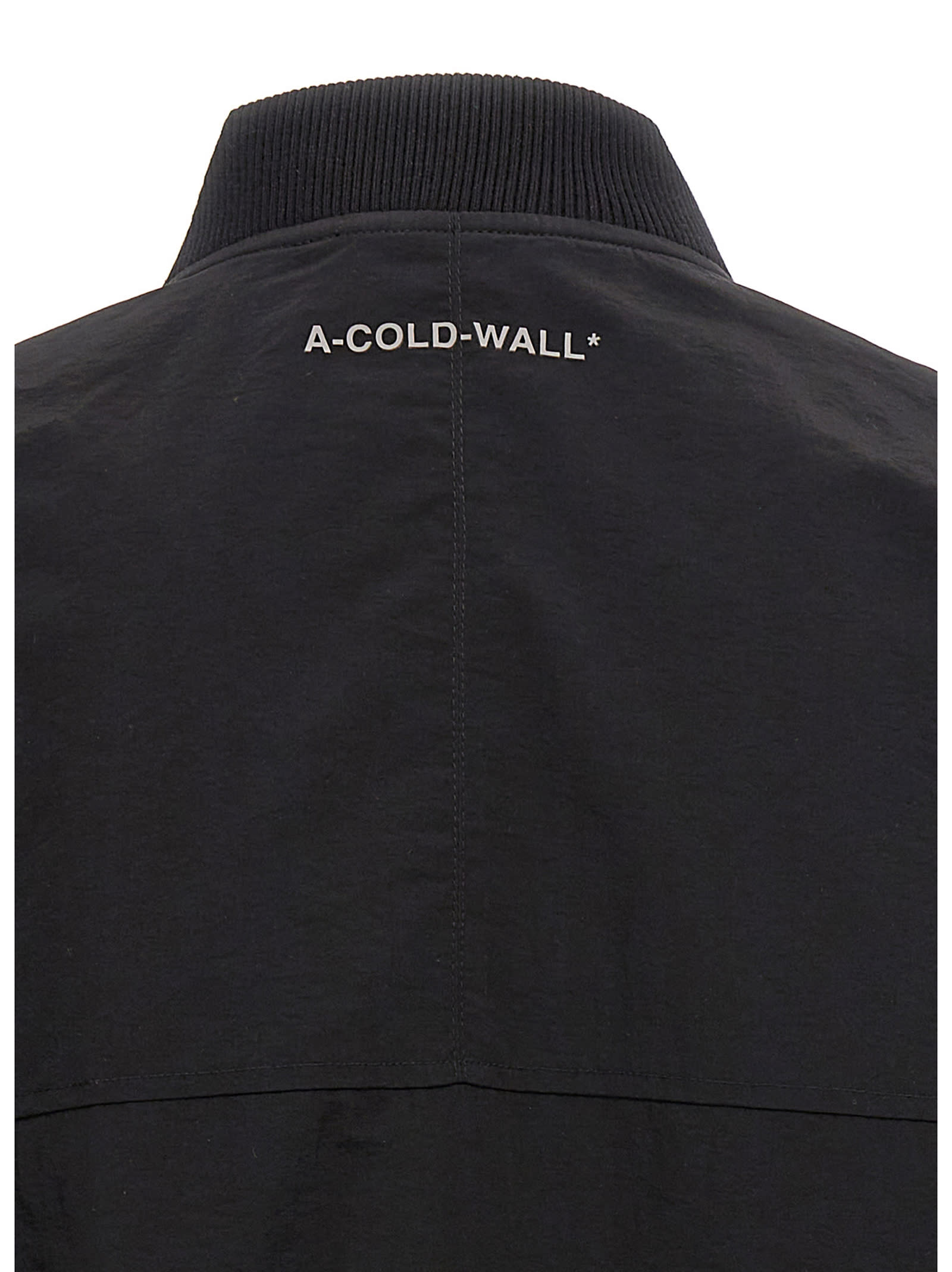 Shop A-cold-wall* Imprint Bomber Jacket In Black
