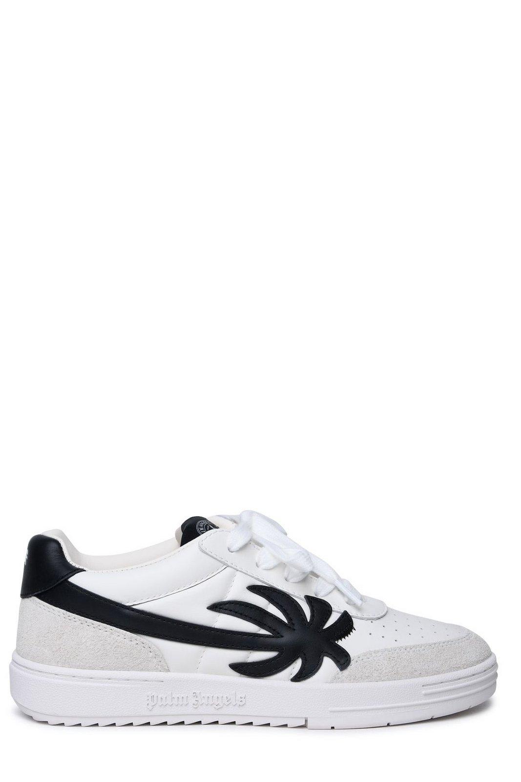 Palm Angels Palm Beach University Low-top Sneakers In White