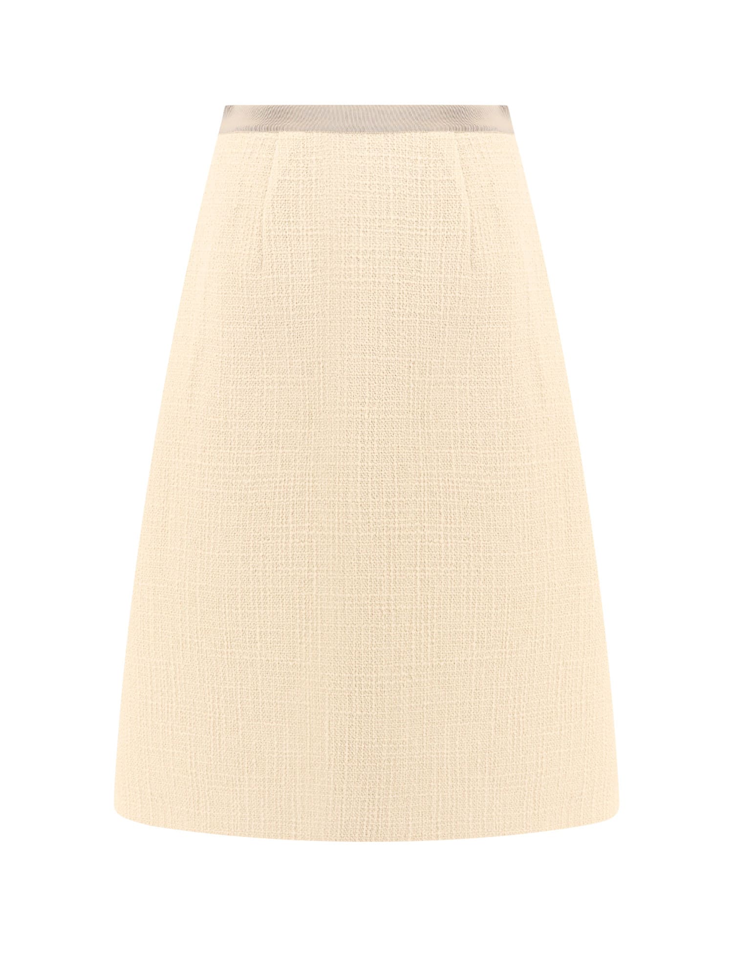Valentino Virgin Wool Blazer With Silk Lining In Beige